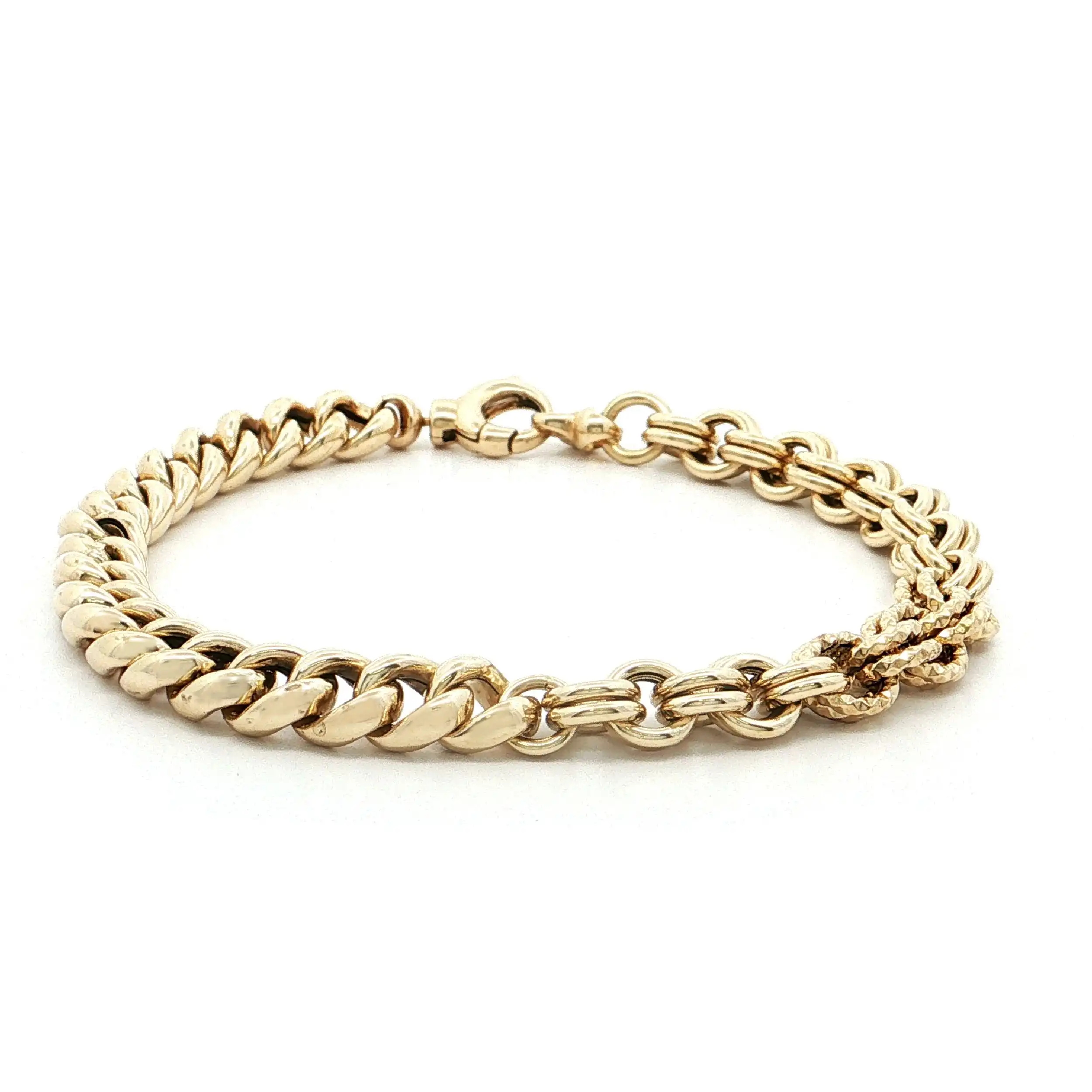 Armband Gelbgold hohl