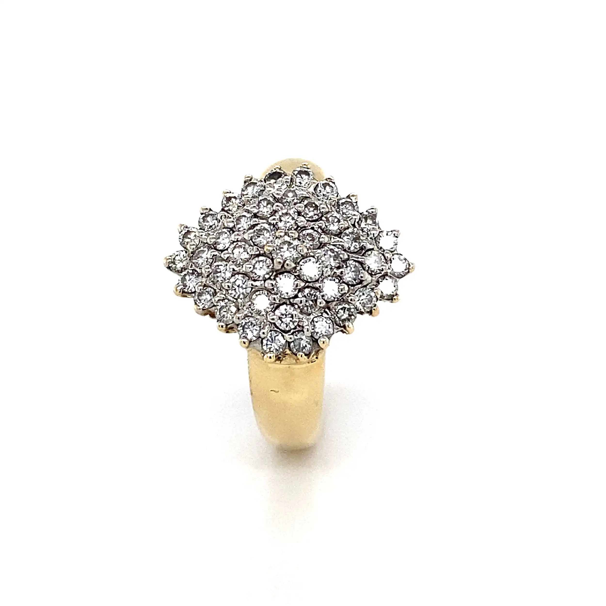 Ring Gelbgold mit Brillanten Ring Gelbgold mit Brillanten