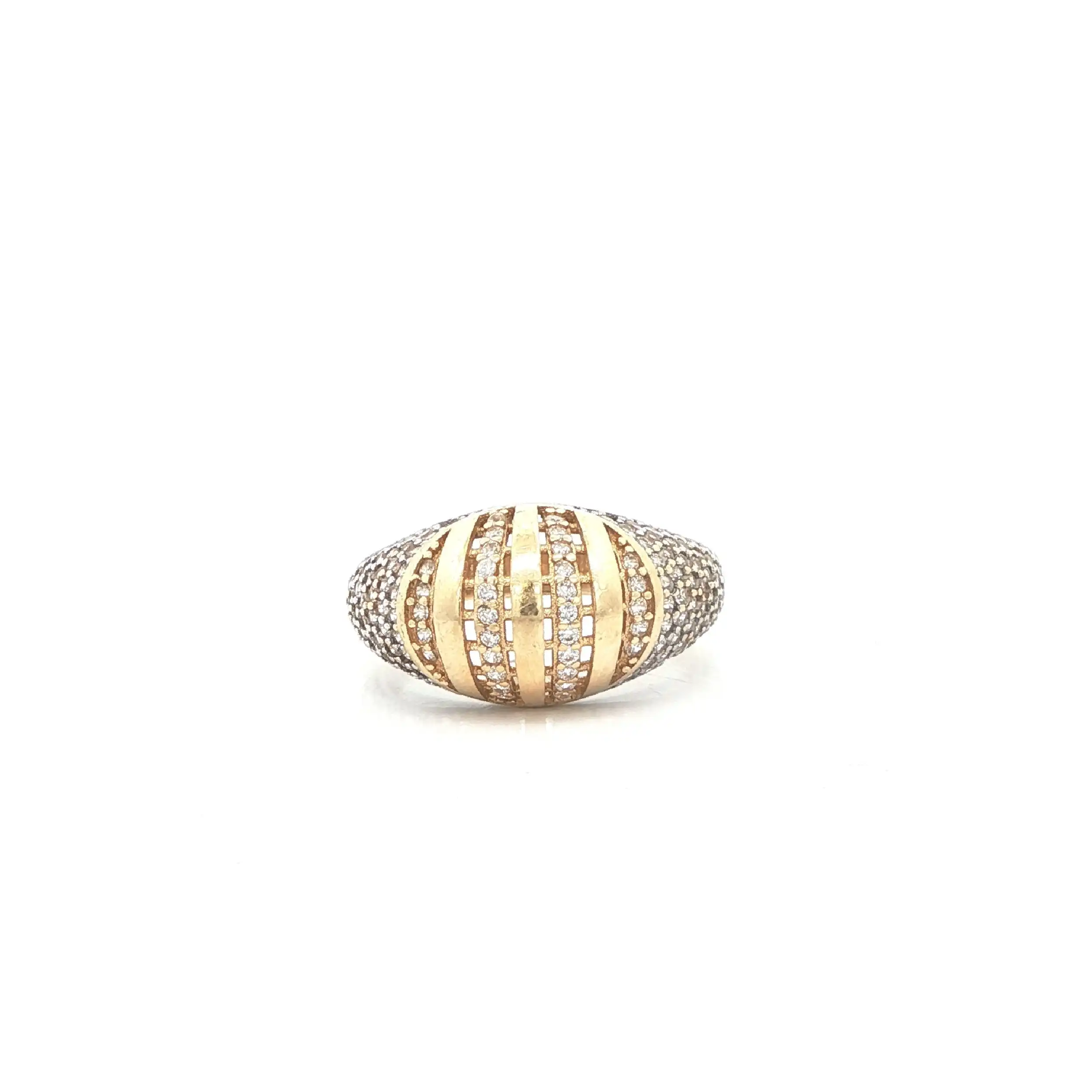 Ring Gelbgold mit Zirkonia