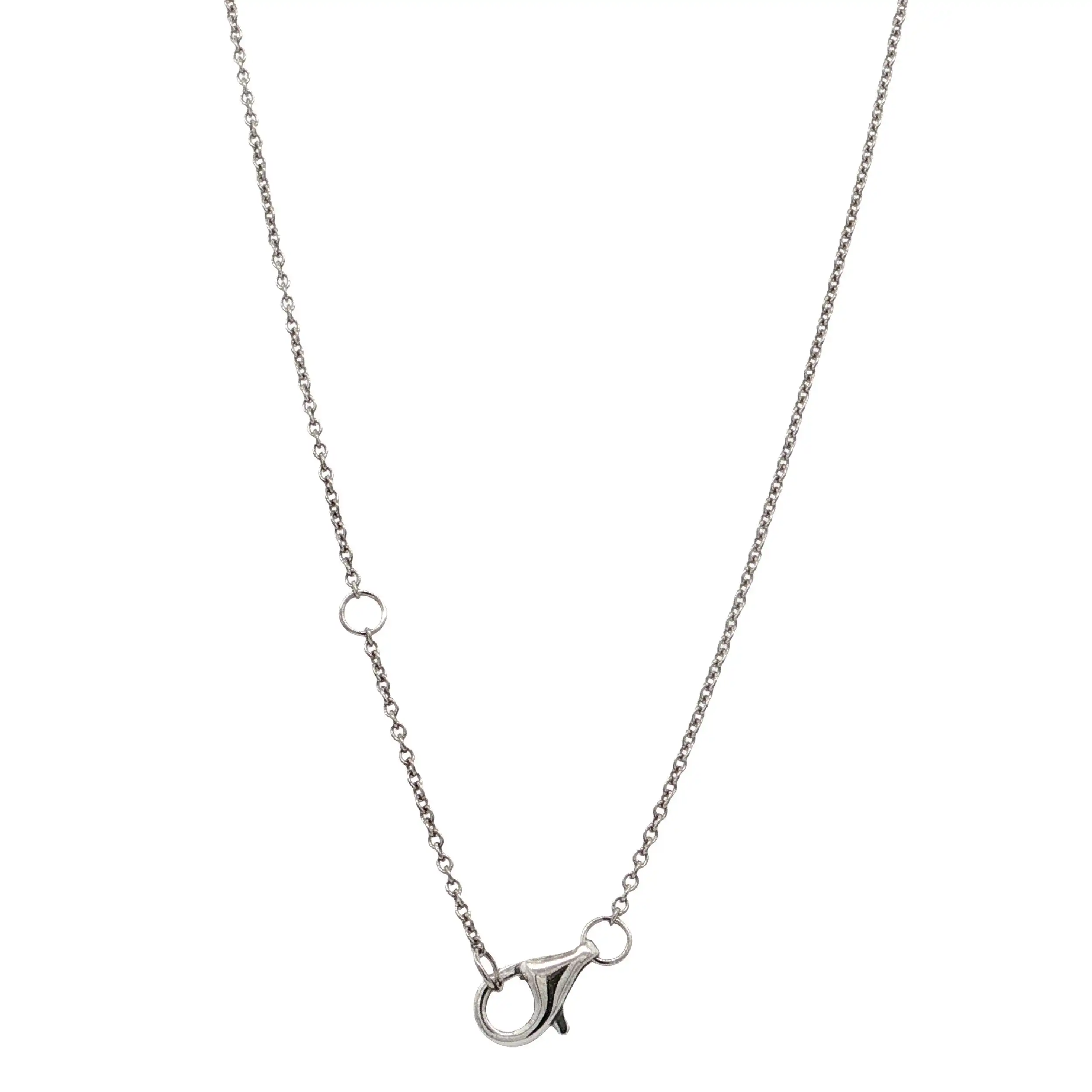 Collier Weißgold mit Brillanten 0,94ct. TW/SI