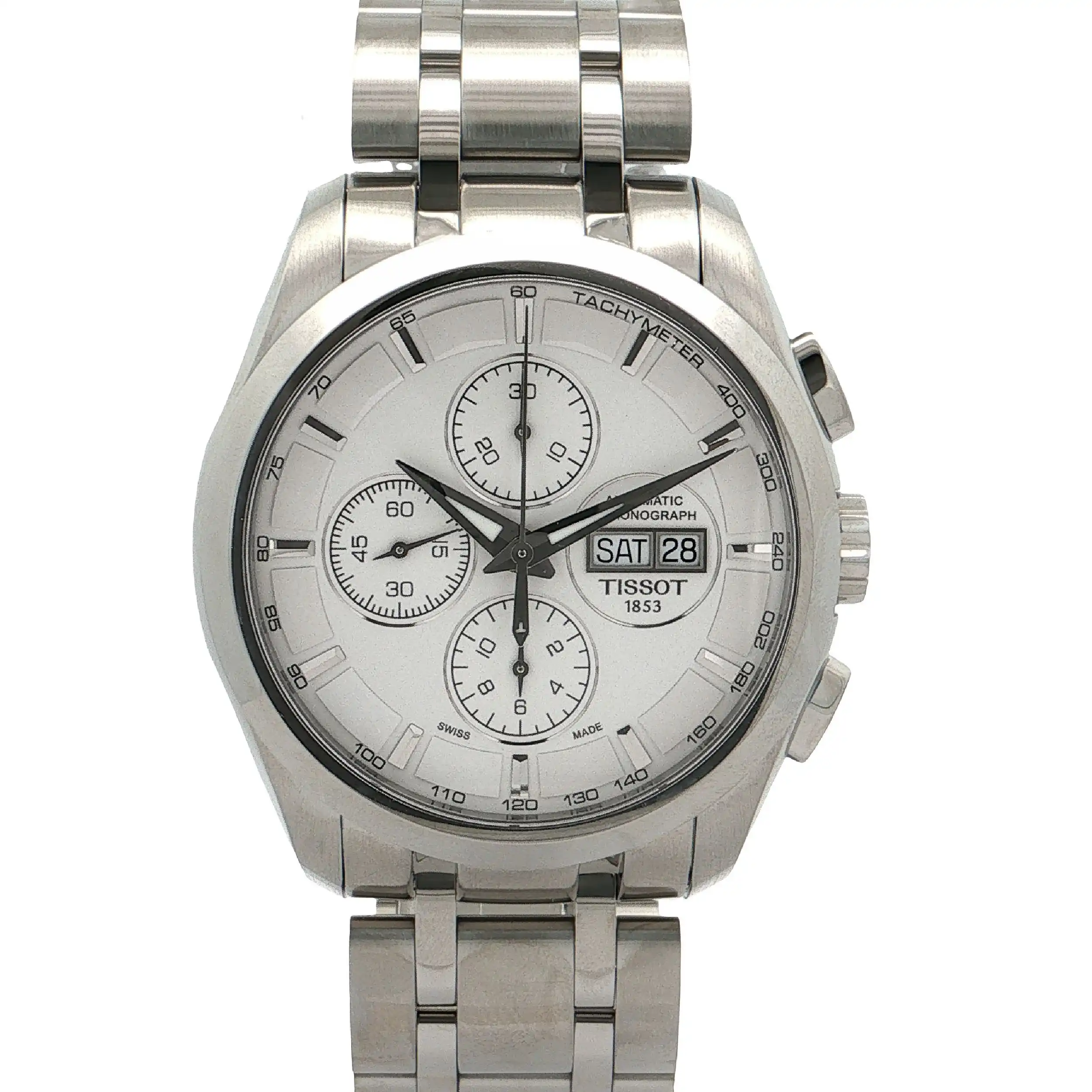 Herrenuhr Tissot Couturier T035614A mit Box und Blanko Papieren Herrenuhr Tissot Couturier T035614A mit Box und Blanko Papieren