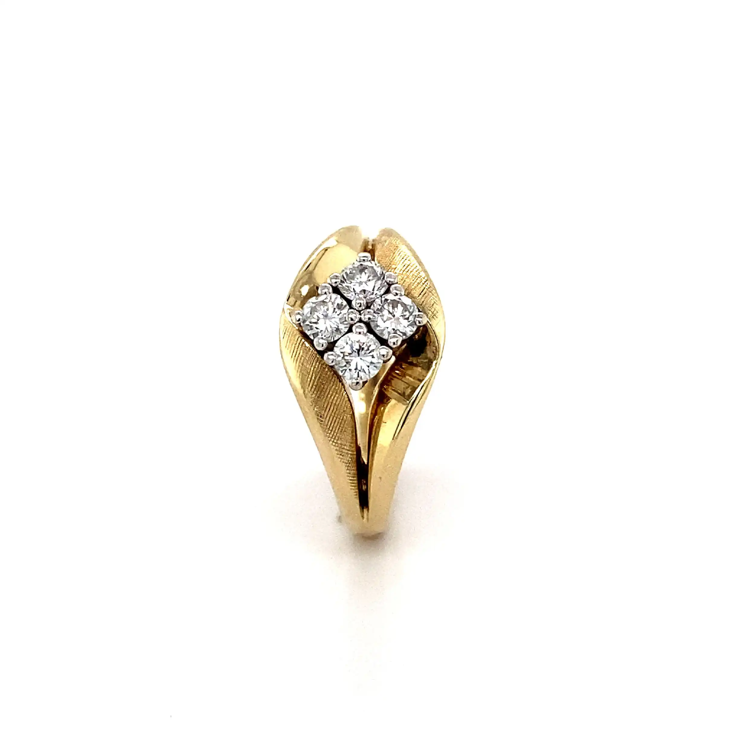Ring Gelbgold mit Brillanten Ring Gelbgold mit Brillanten