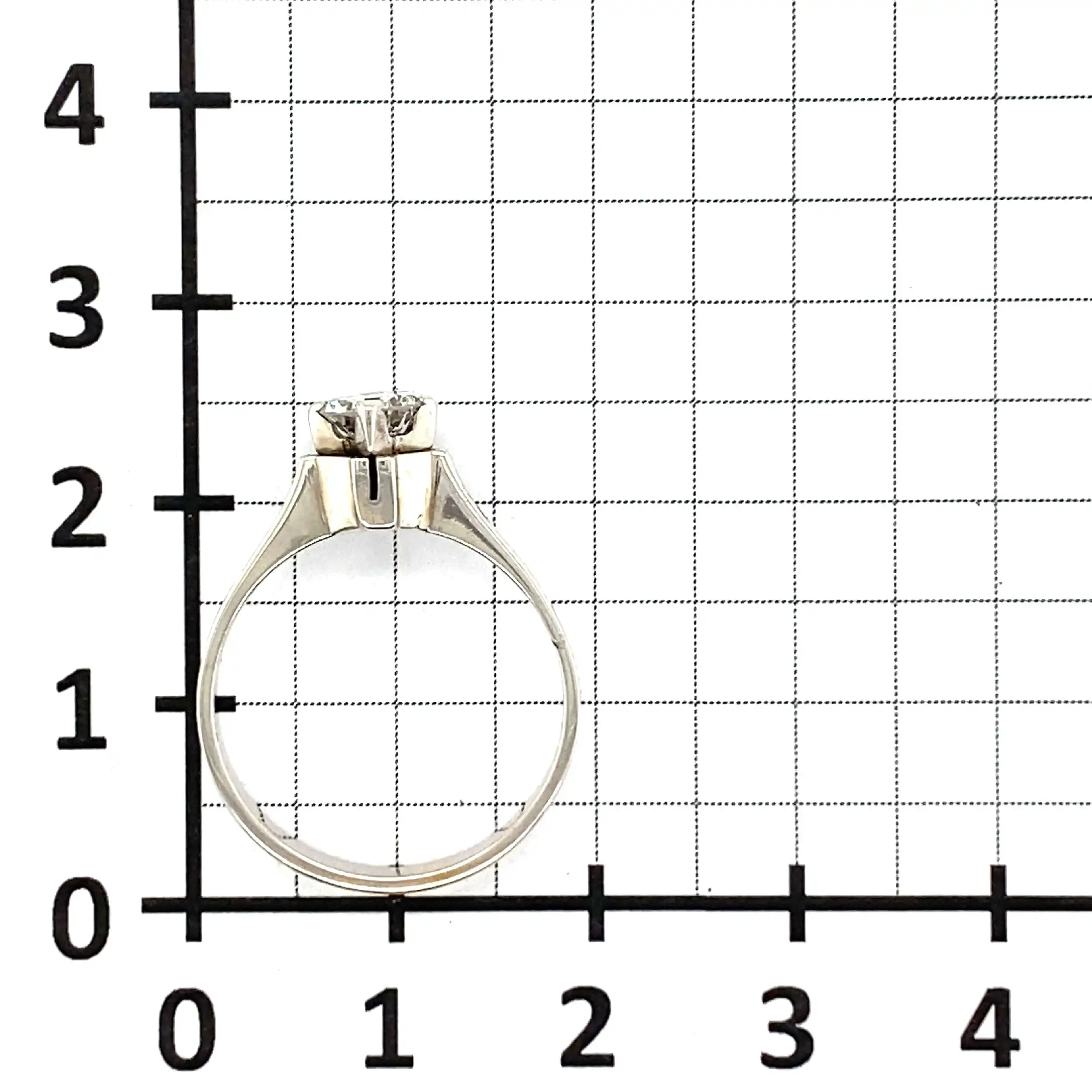 Ring Weißgold mit Brillant