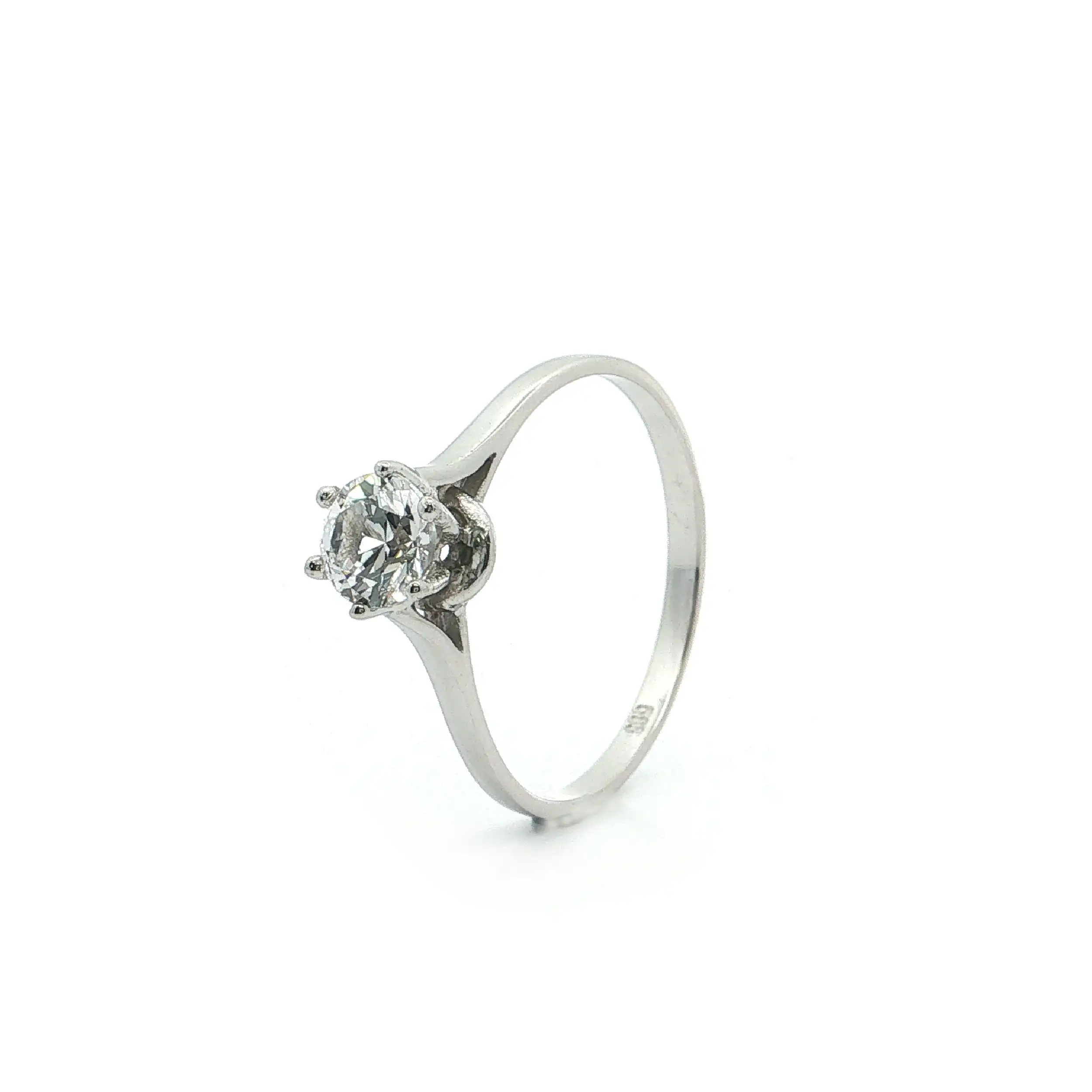 RIng Weißgold mit Zirkonia