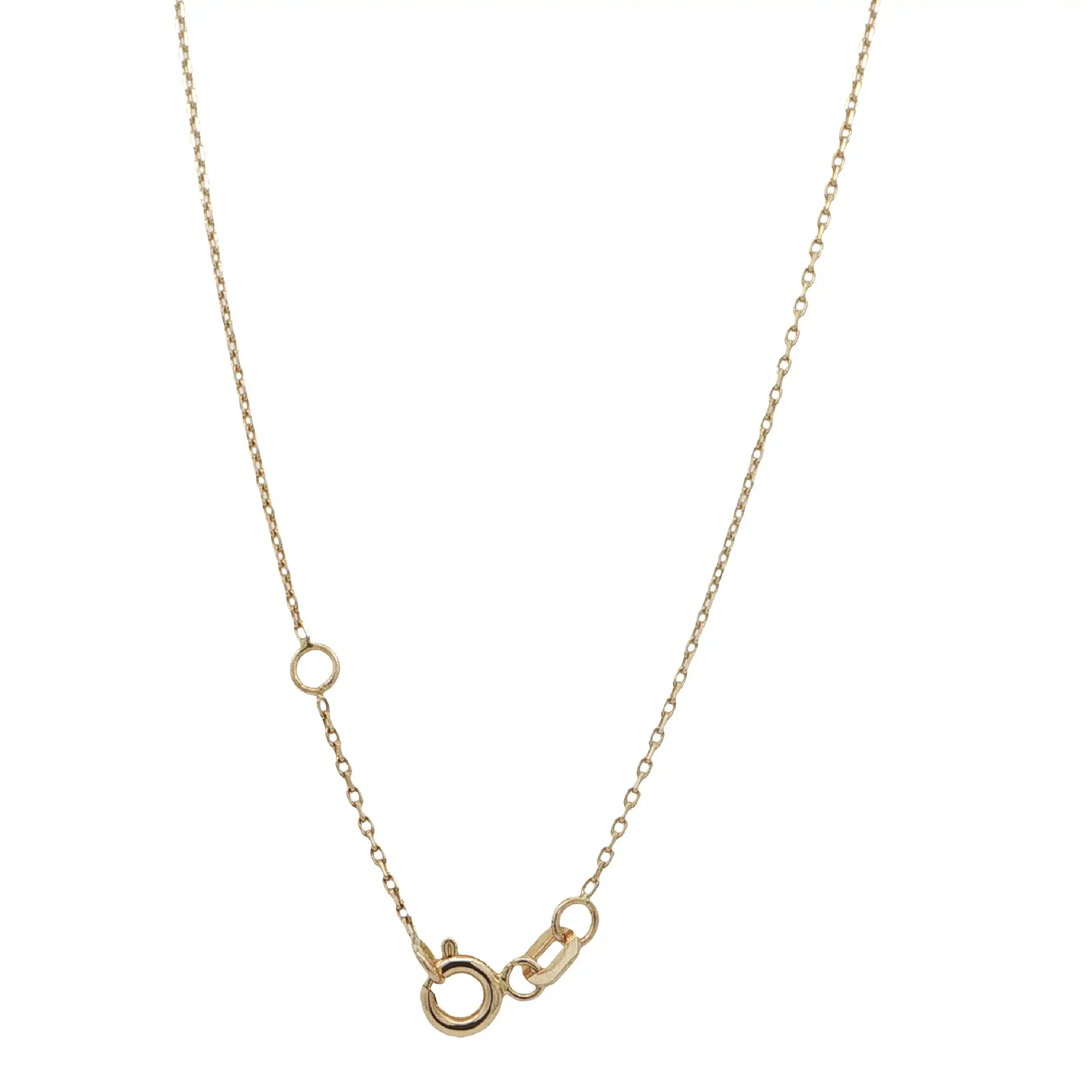 Collier Gelbgold "Infinity" mit Zirkonia