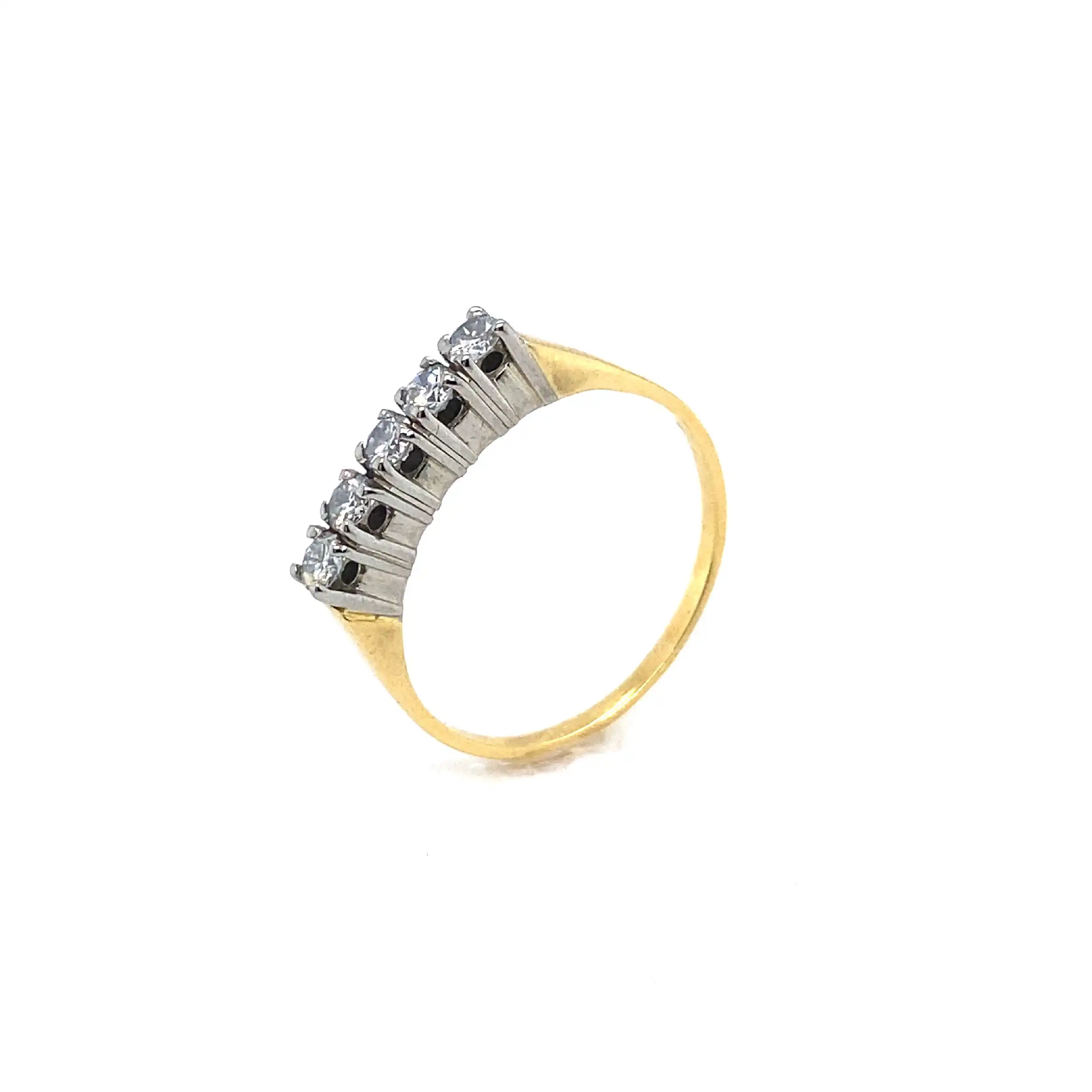 Ring Bicolor mit Brillanten Ring Bicolor mit Brillanten