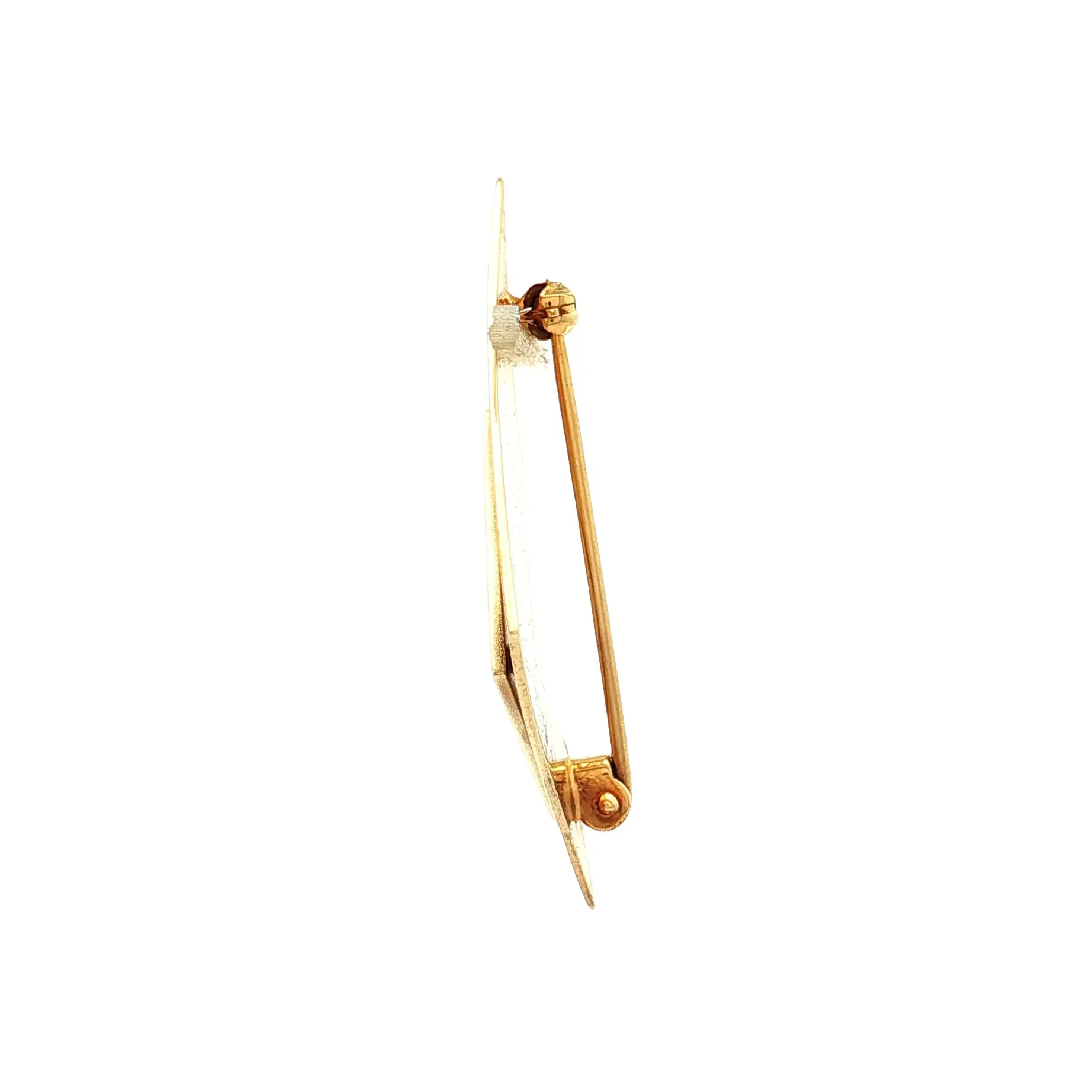 Nadel Gelbgold mit Brillanten Nadel Gelbgold mit Brillanten
