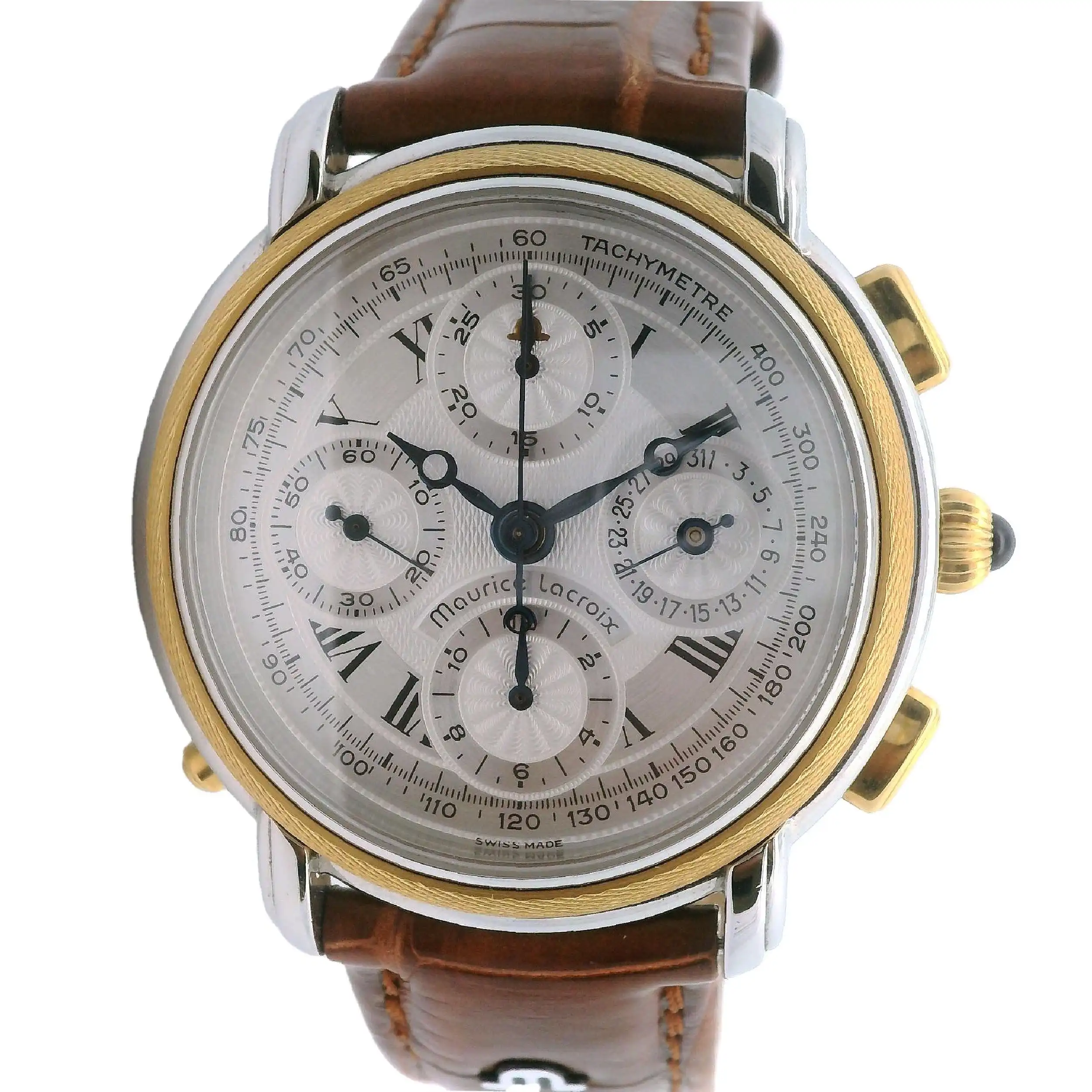 Herrenuhr Maurice Lacroix Masterpiece mit Rattrapante