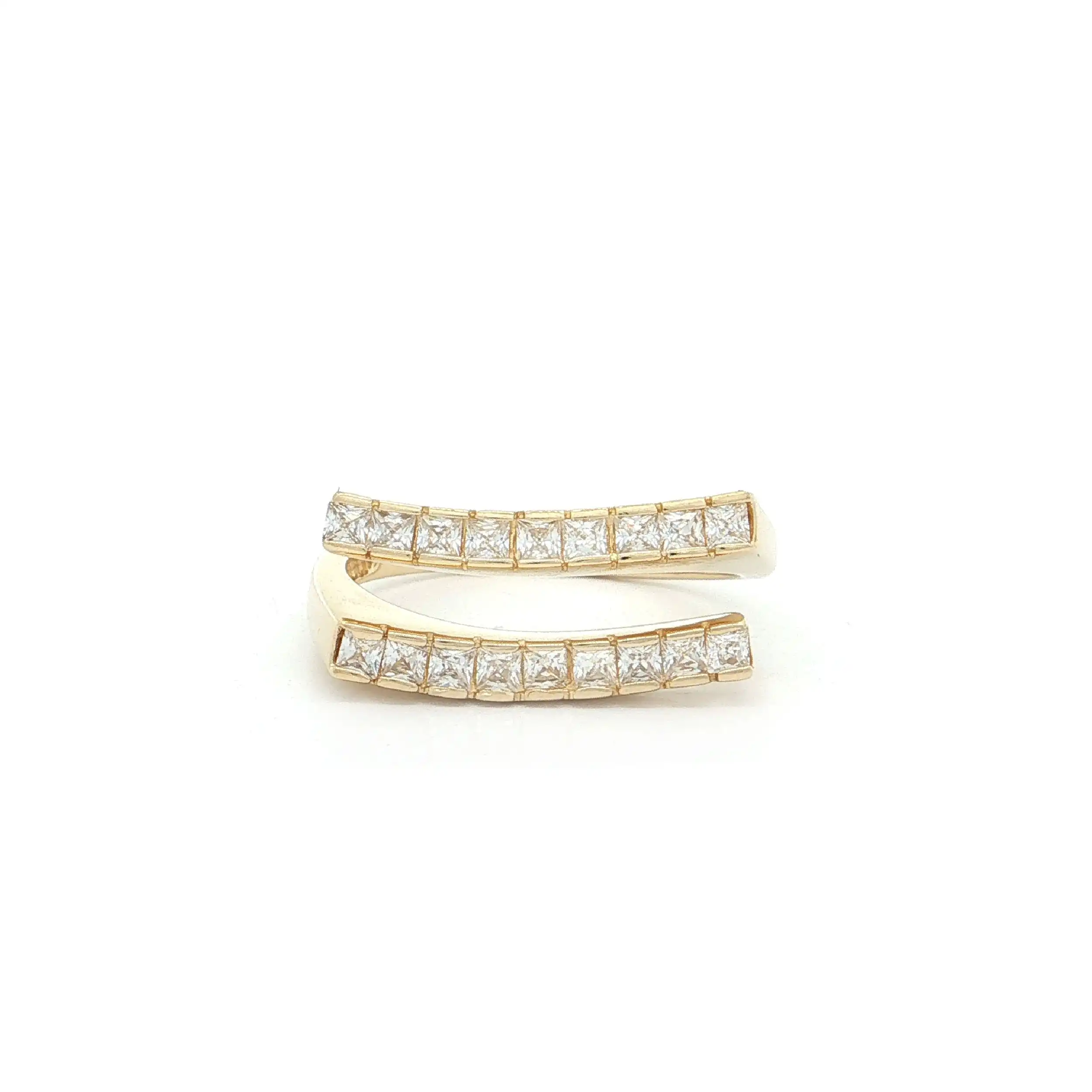 Ring Gelbgold mit Zirkonia Ring Gelbgold mit Zirkonia