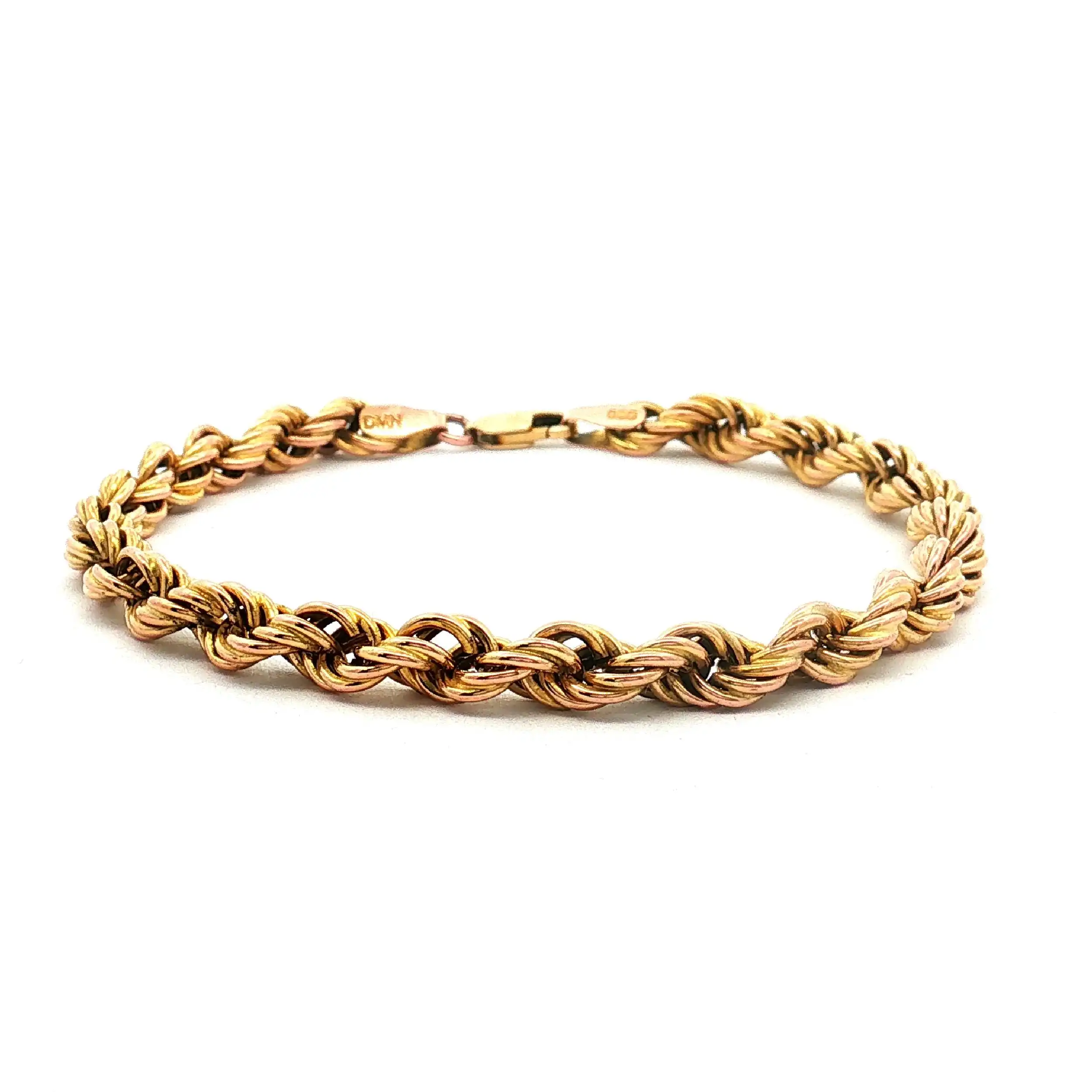 Armband Gelbgold gedreht