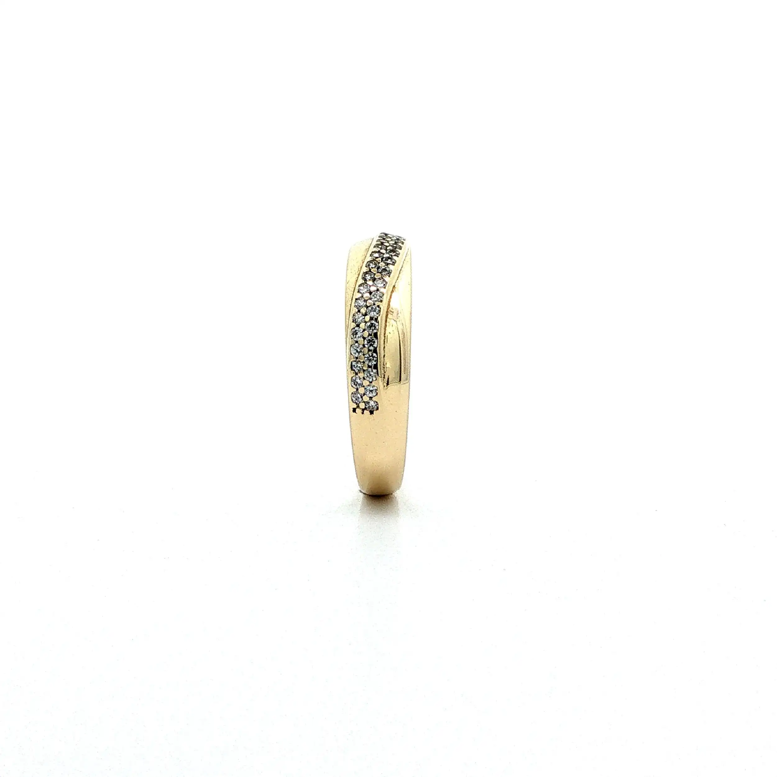 Ring Gelbgold mit Zirkonia Ring Gelbgold mit Zirkonia