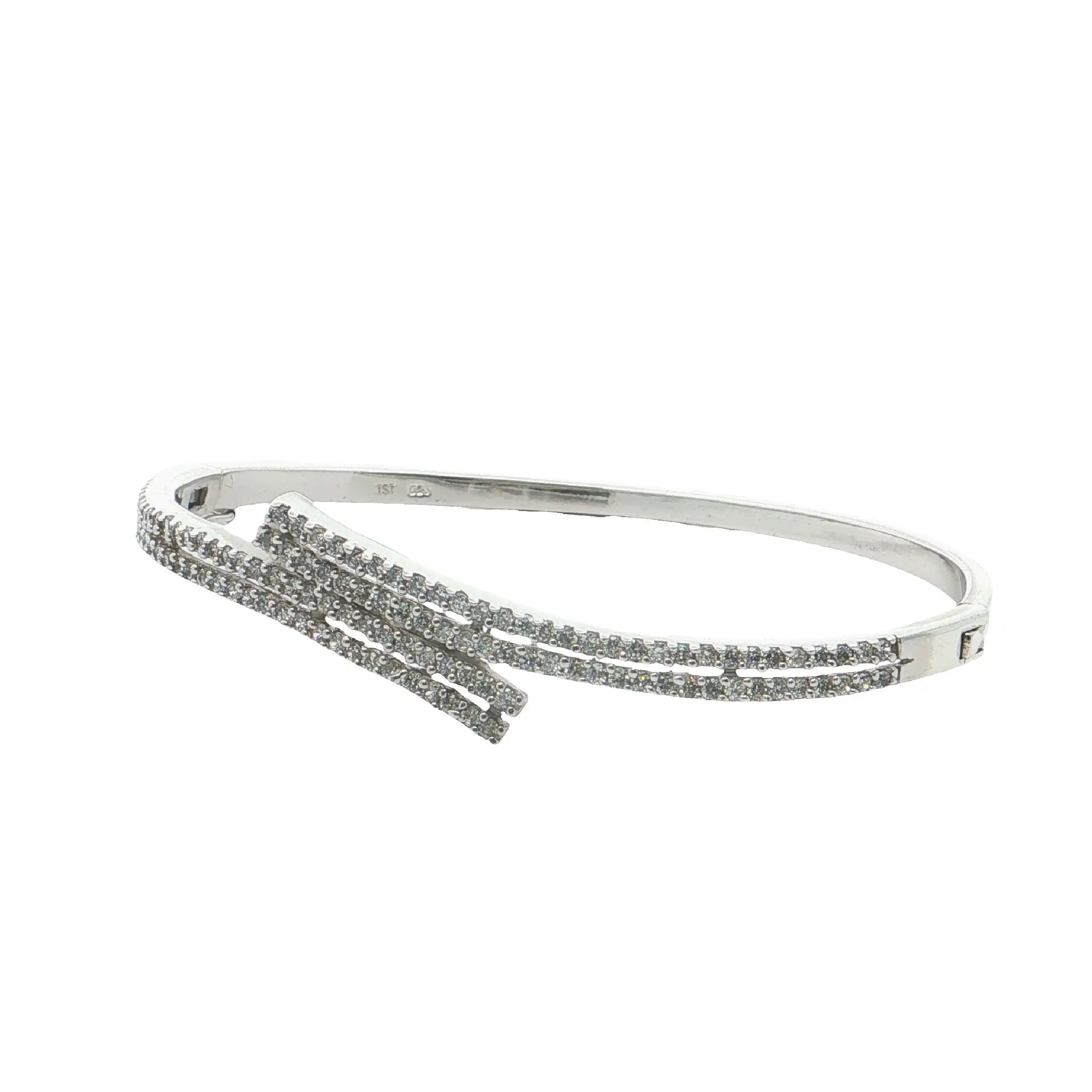 Armreif Silber mit Zirkonia Armreif Silber mit Zirkonia