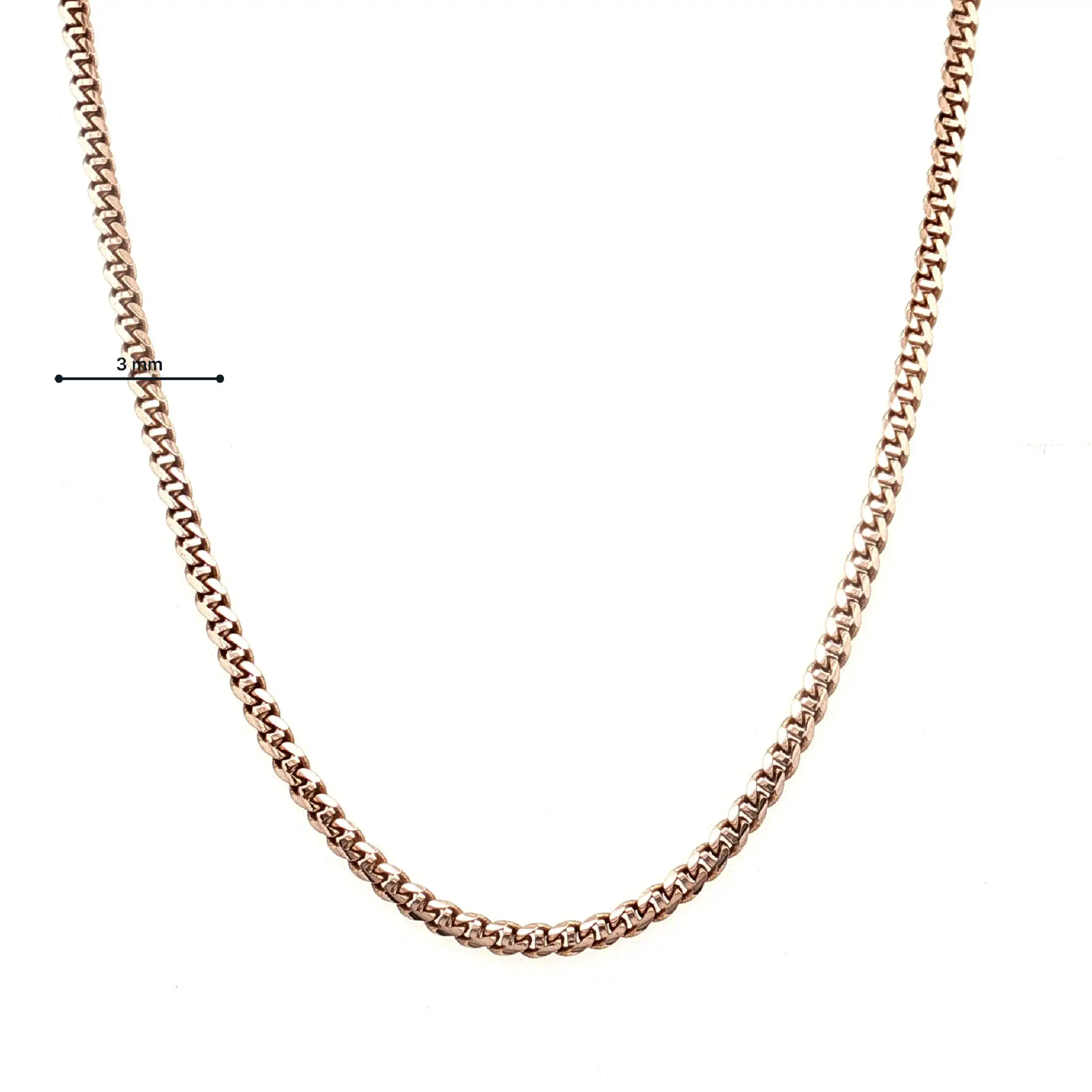 Panzerkette Roségold