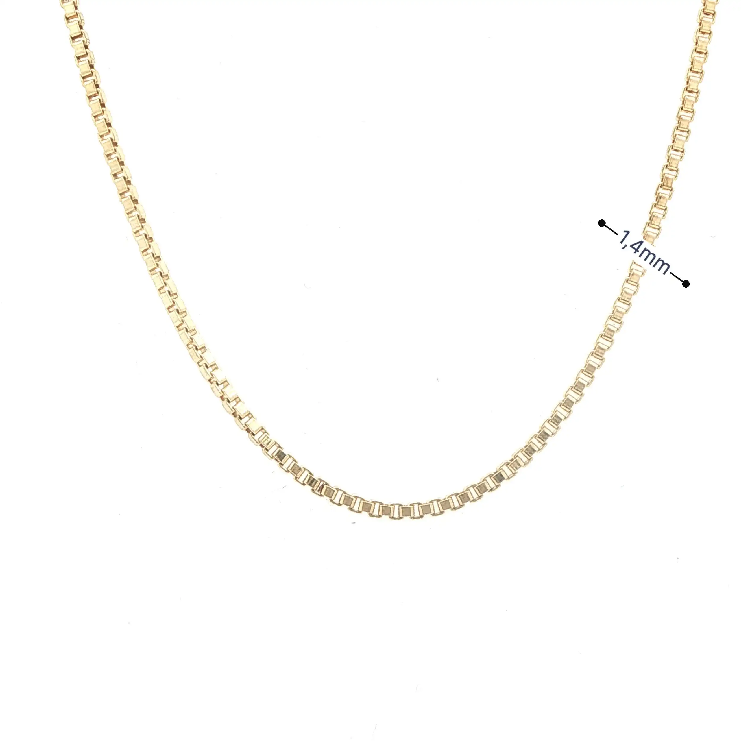 Venezianerkette Gelbgold