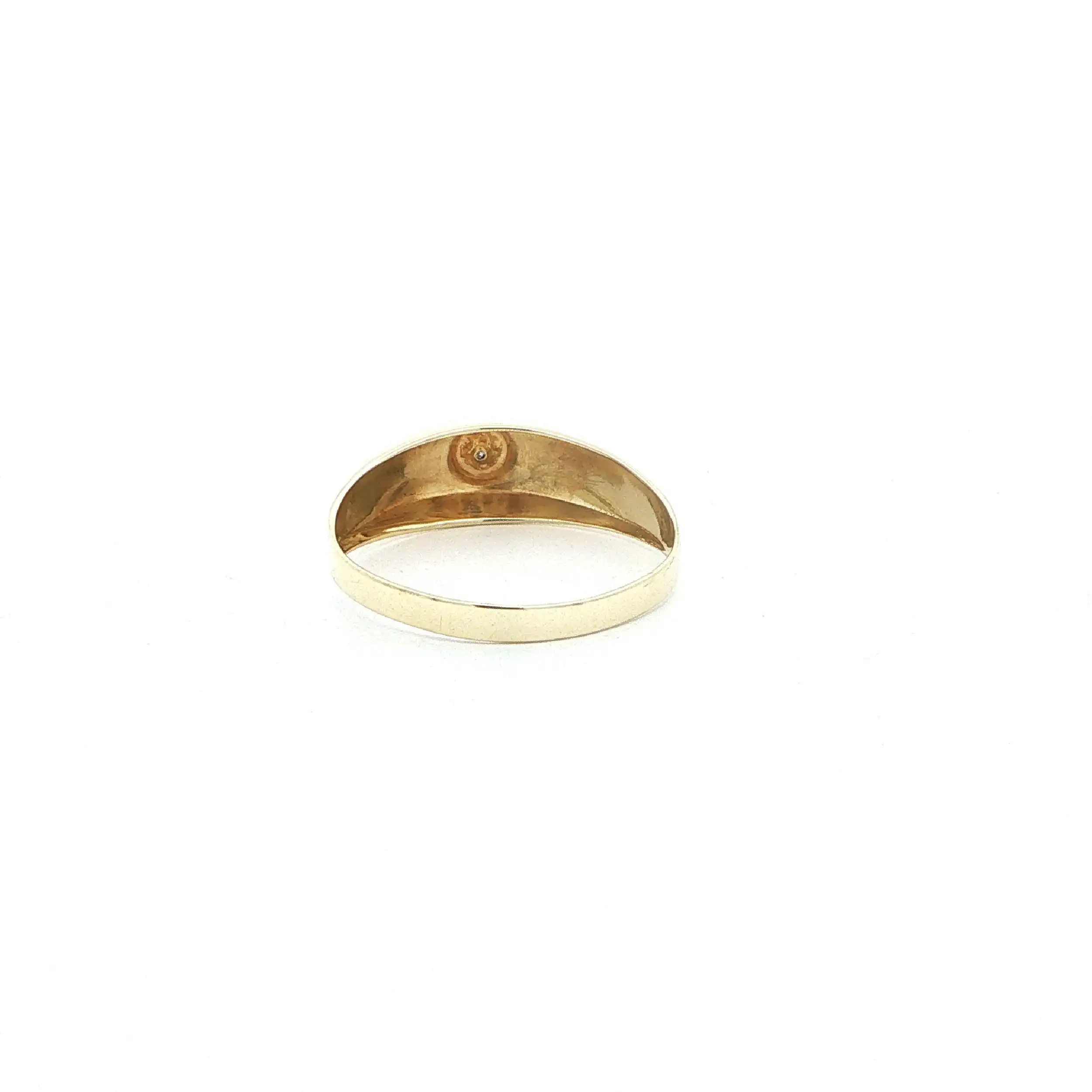 Ring Gelbgold mit Diamant Ring Gelbgold mit Diamant