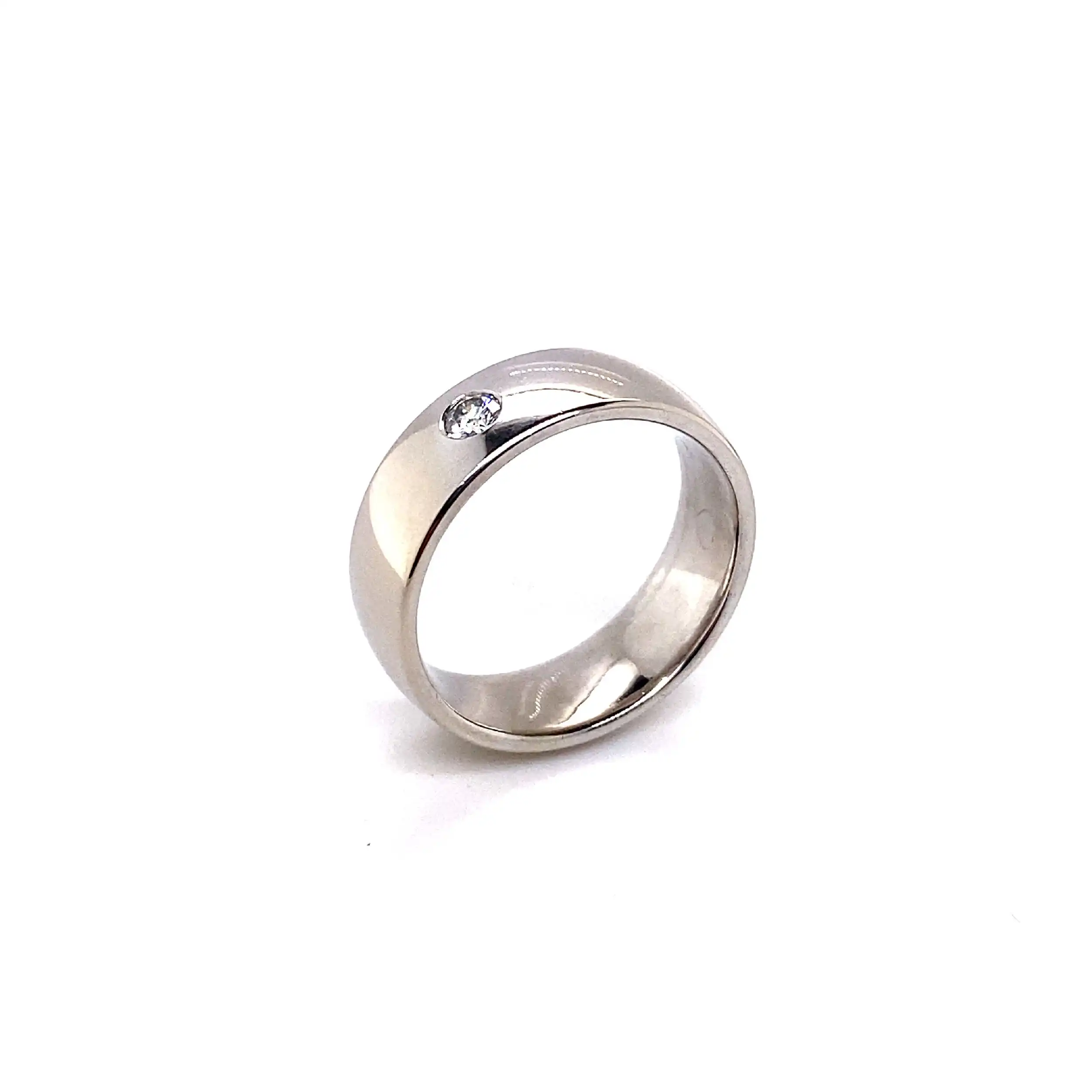 Ring Weißgold mit Brillant