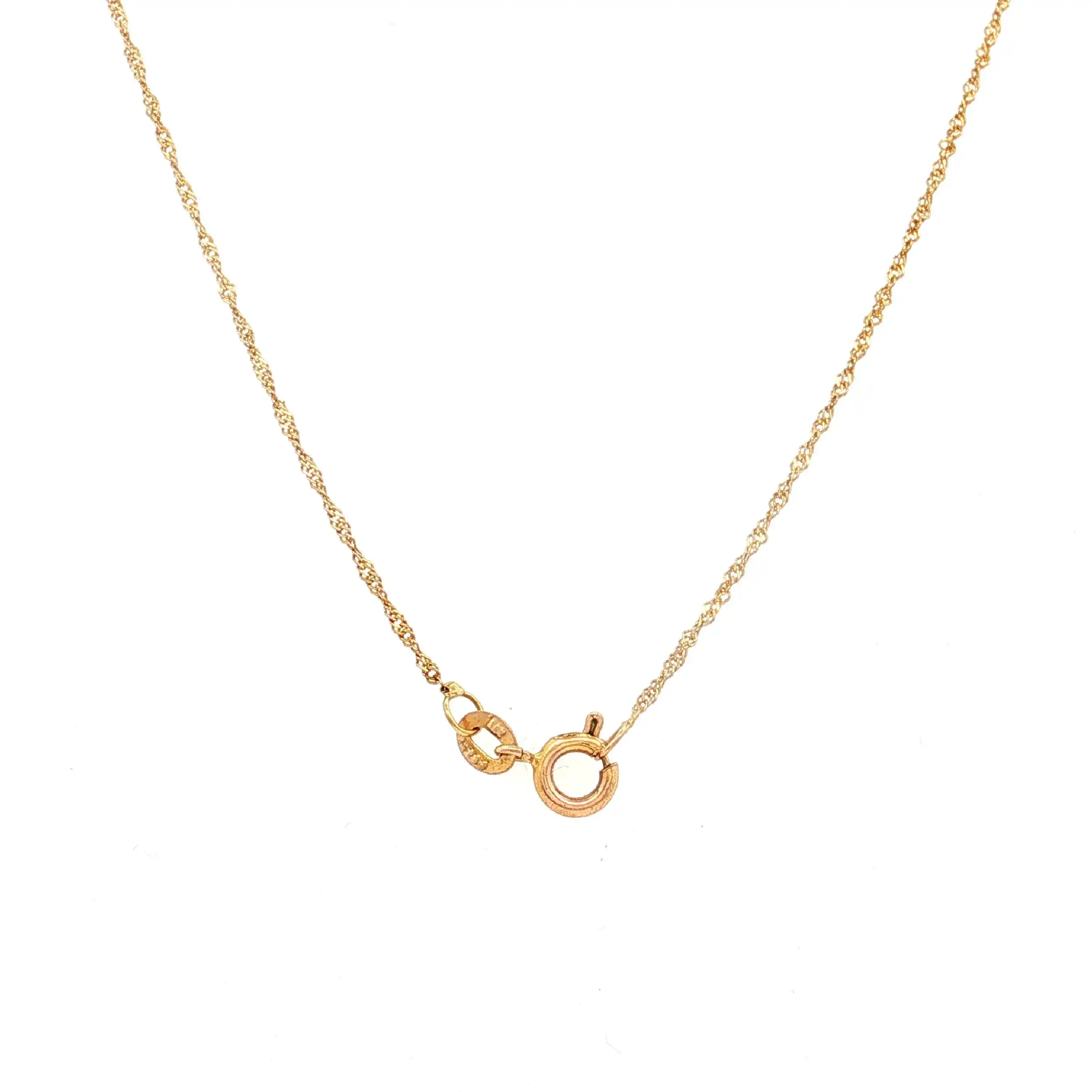 Kette Gelbgold mit Anhänger Kette Gelbgold mit Anhänger
