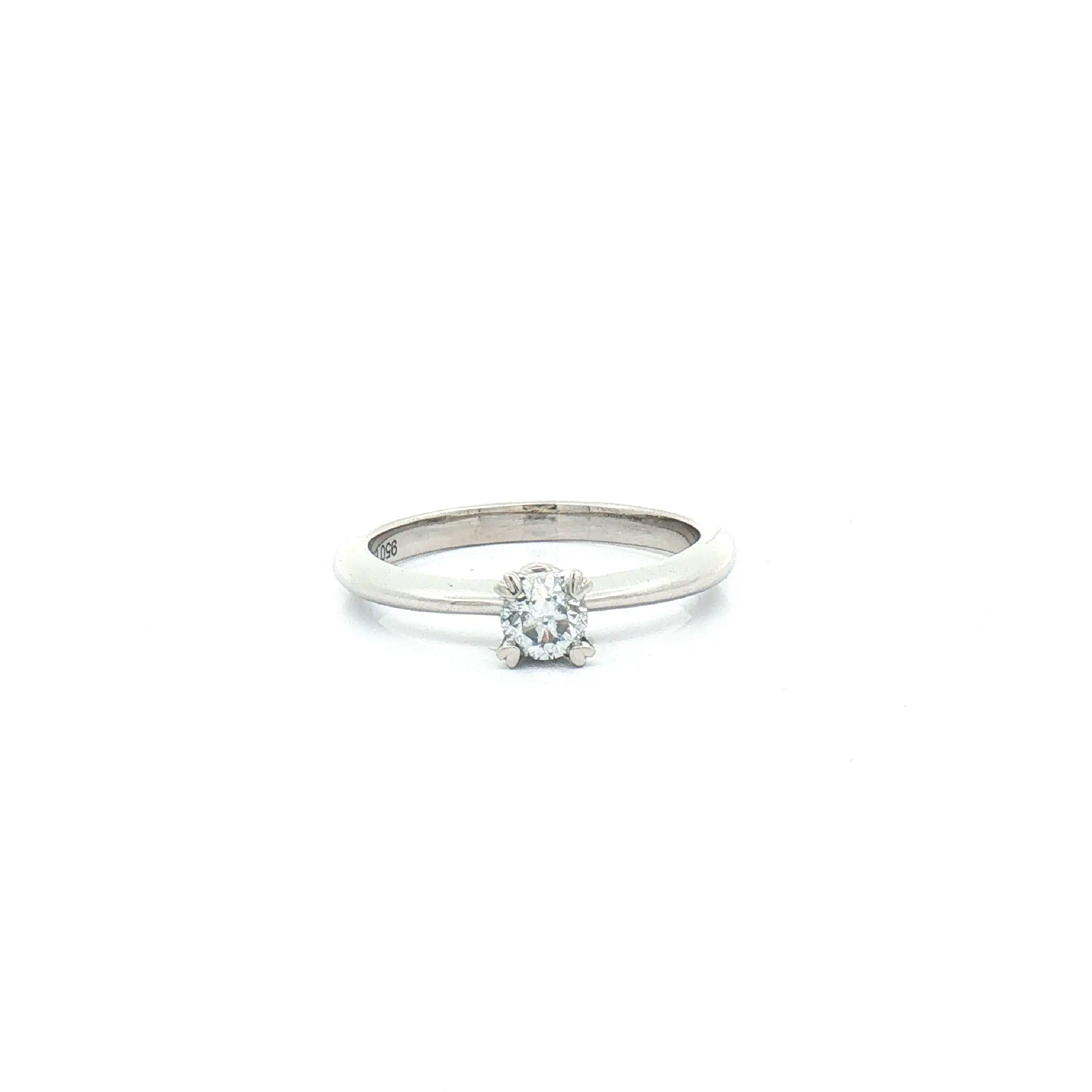 Ring Platin mit Brillant