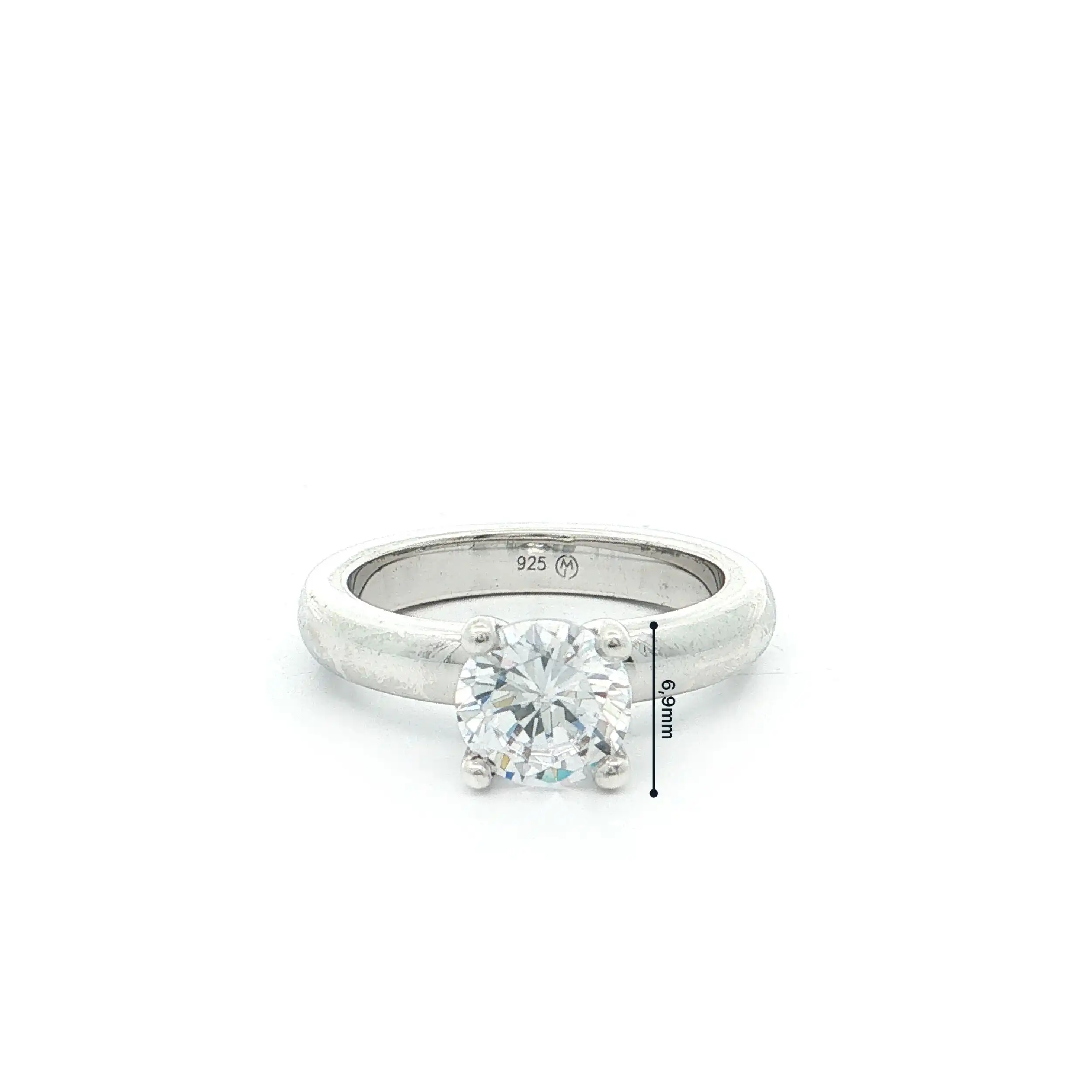 Ring Silber mit Zirkonia Ring Silber mit Zirkonia
