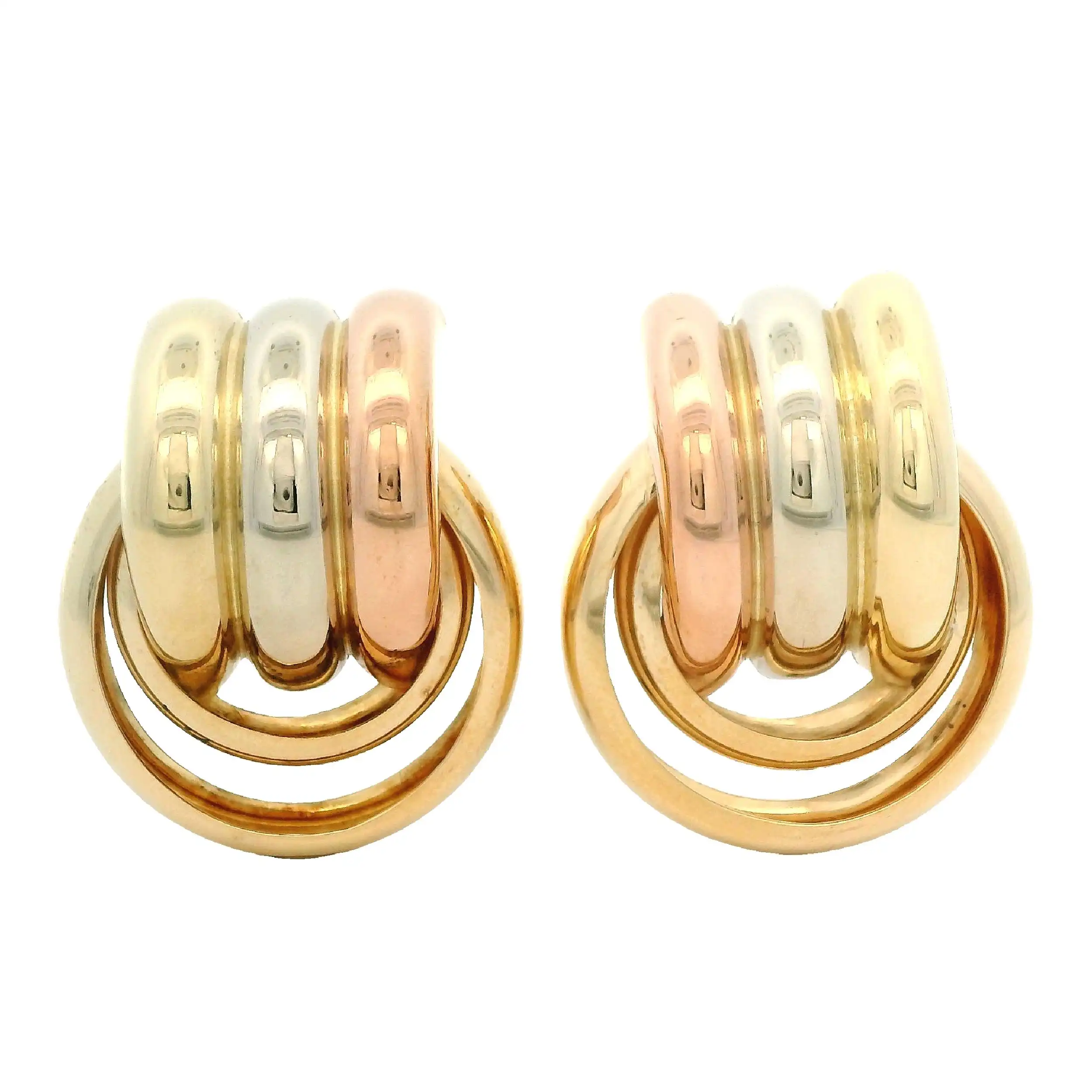 Ohrclips Tricolor Ohrclips Tricolor