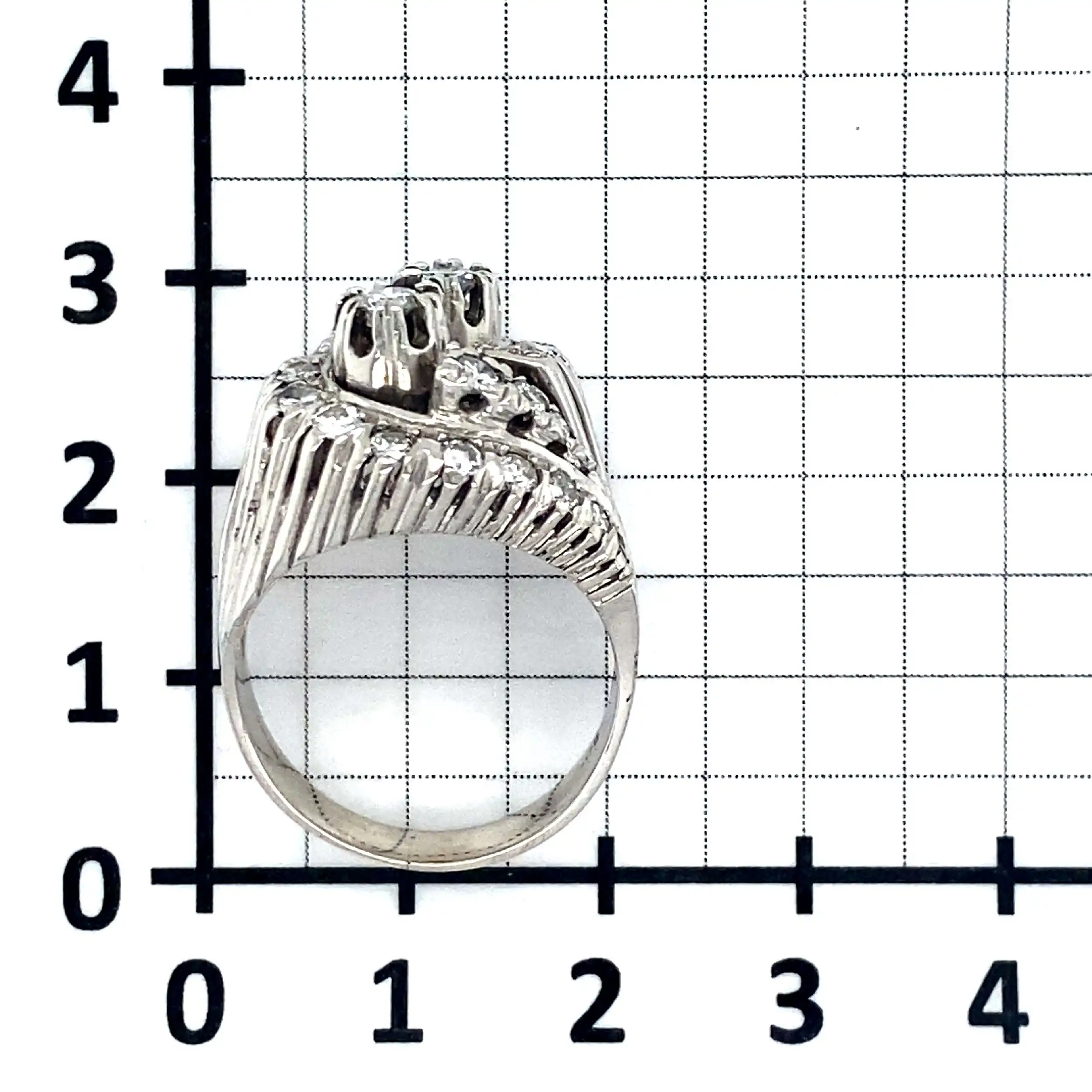 Ring Weißgold mit Brillanten Ring Weißgold mit Brillanten