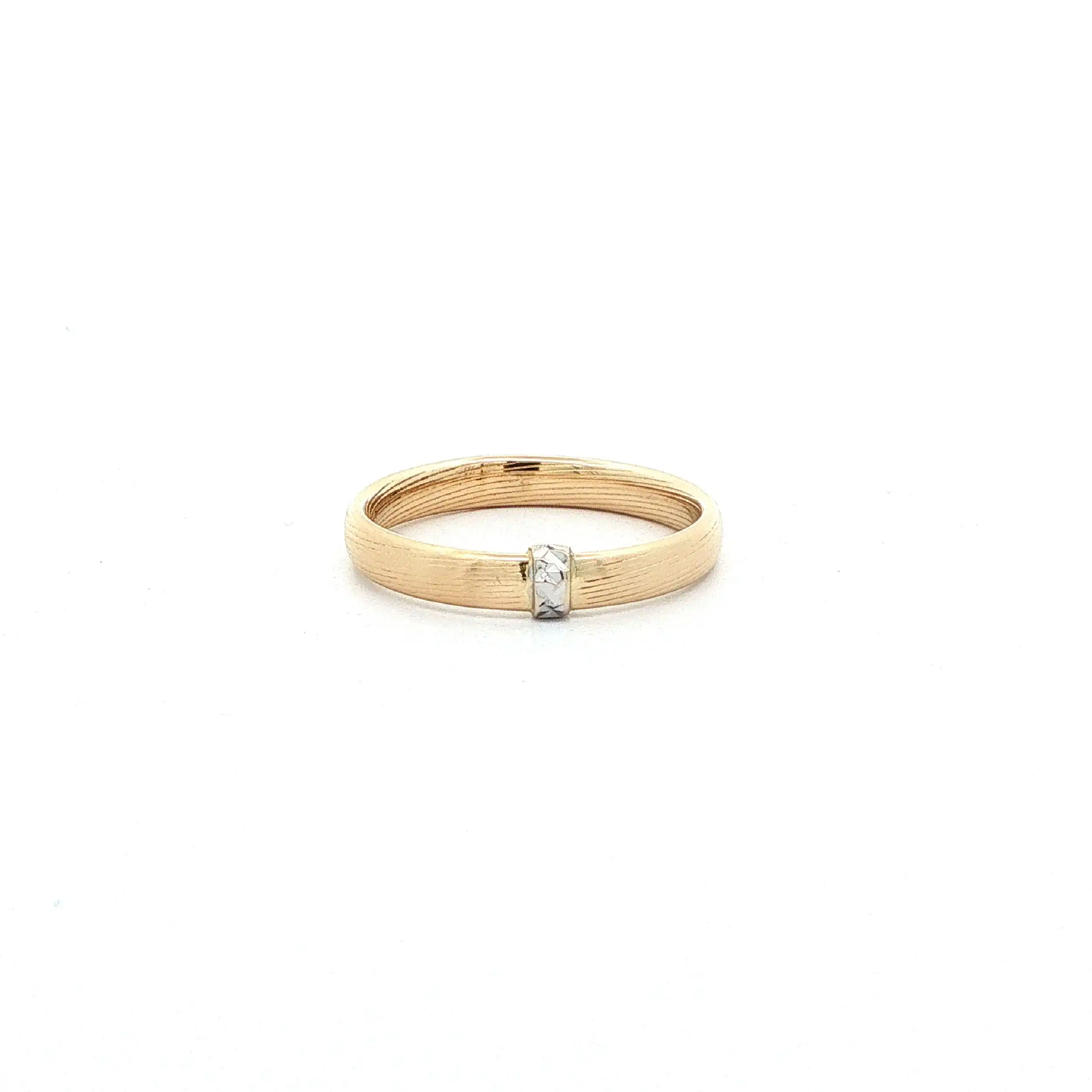 Ring Bicolor hohl