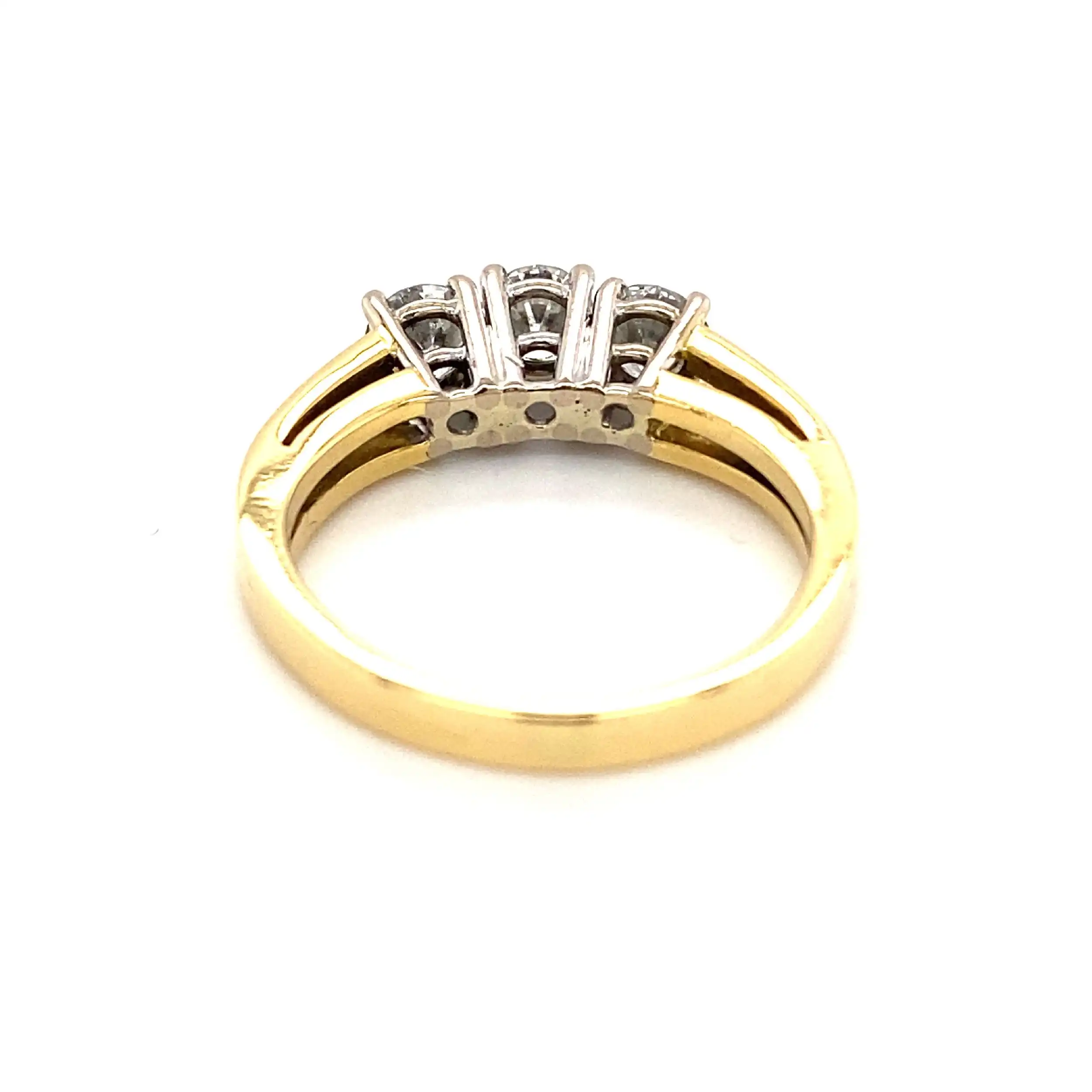 Ring Bicolor mit Brillanten Ring Bicolor mit Brillanten