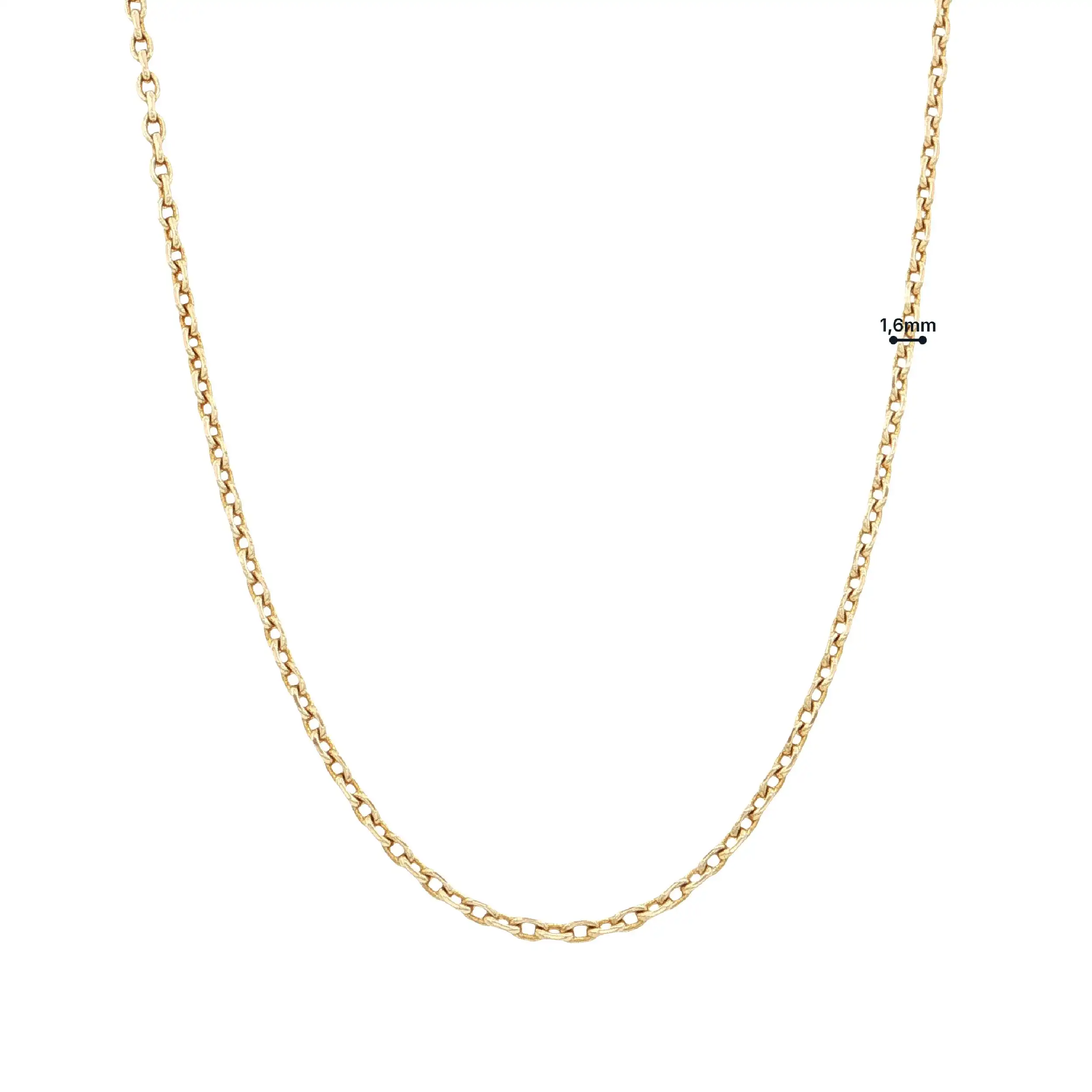 Ankerkette Gelbgold