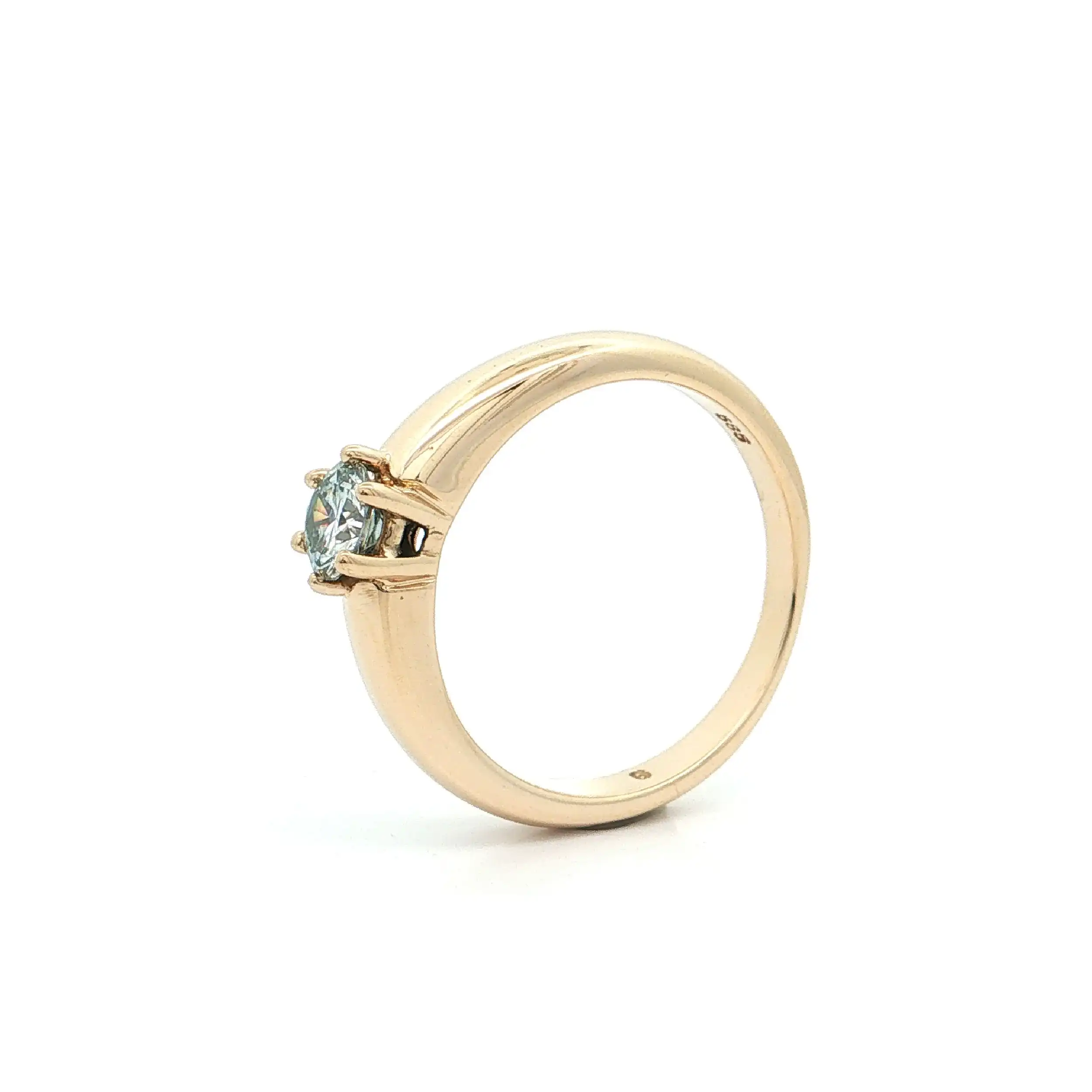 Ring Gelbgold mit Brillant