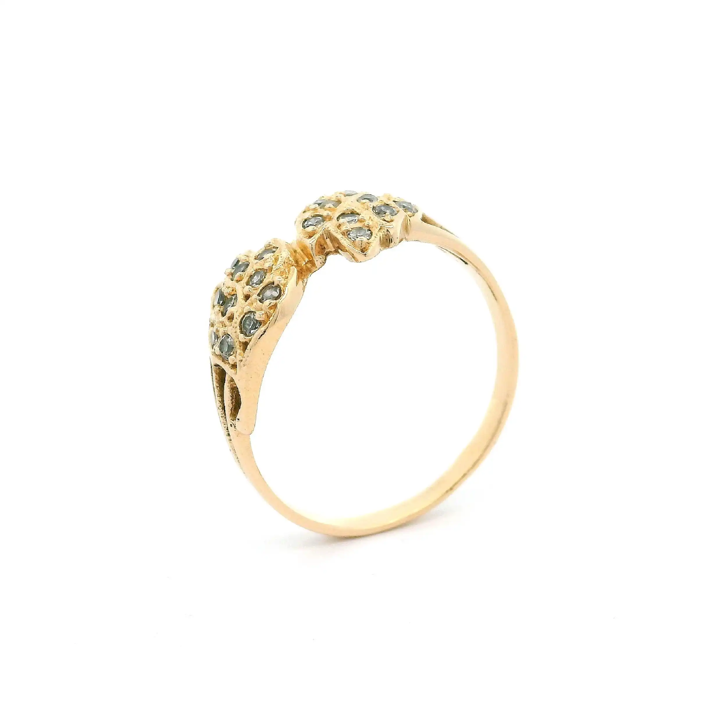 Ring Gelbgold mit Zirkonia