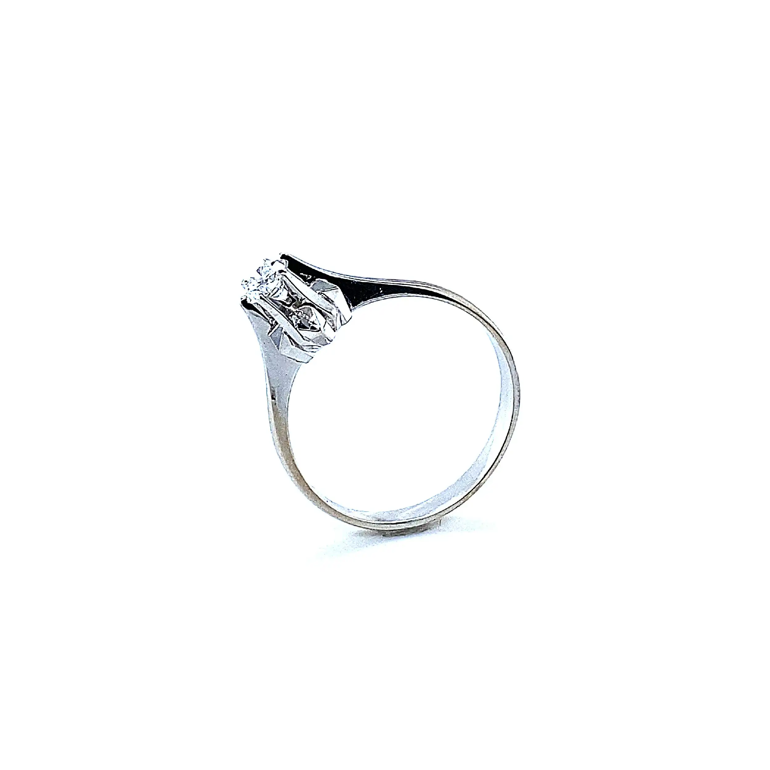 Ring Weißgold mit Brillant