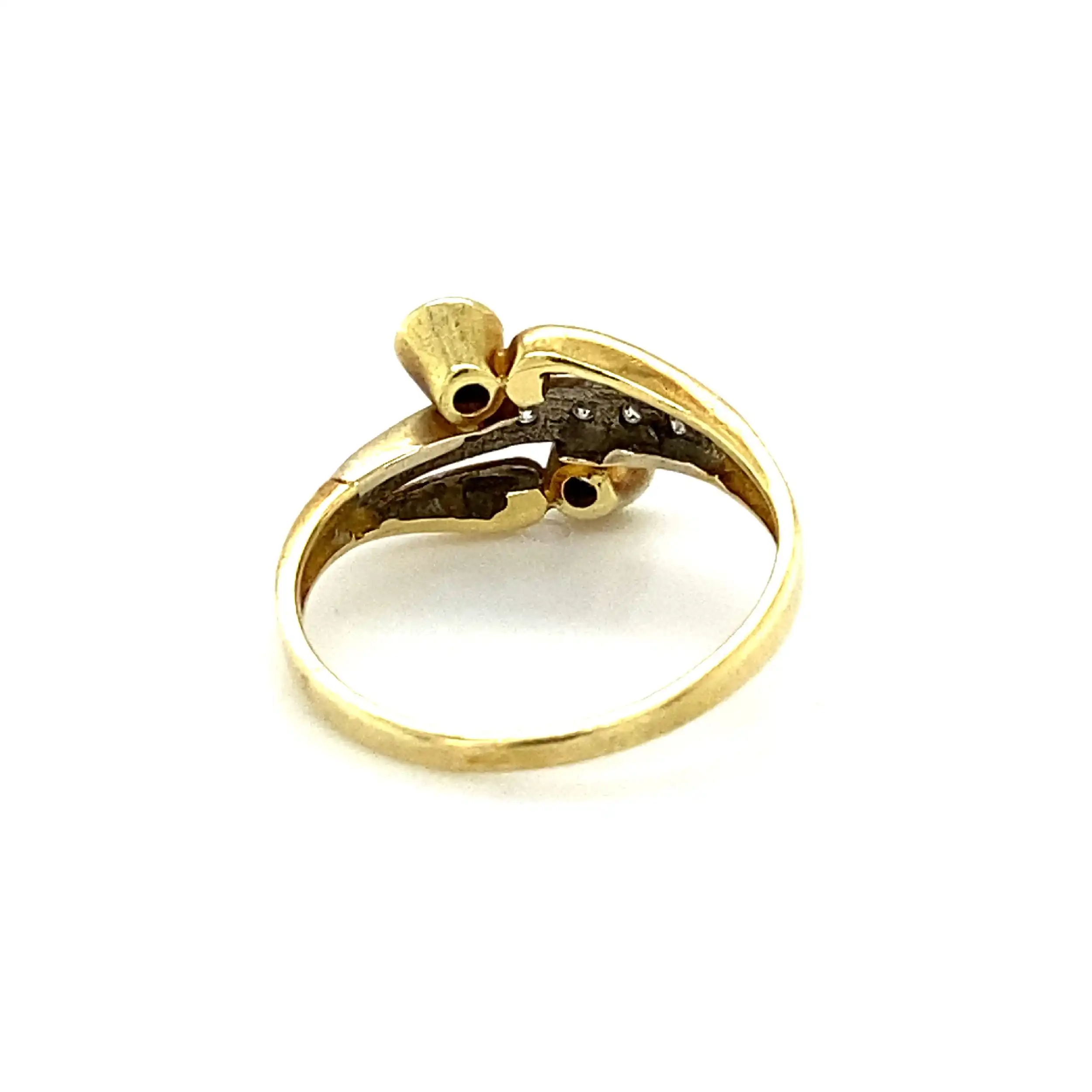 Ring Gelbgold mit Diamanten und Brillanten Ring Gelbgold mit Diamanten und Brillanten
