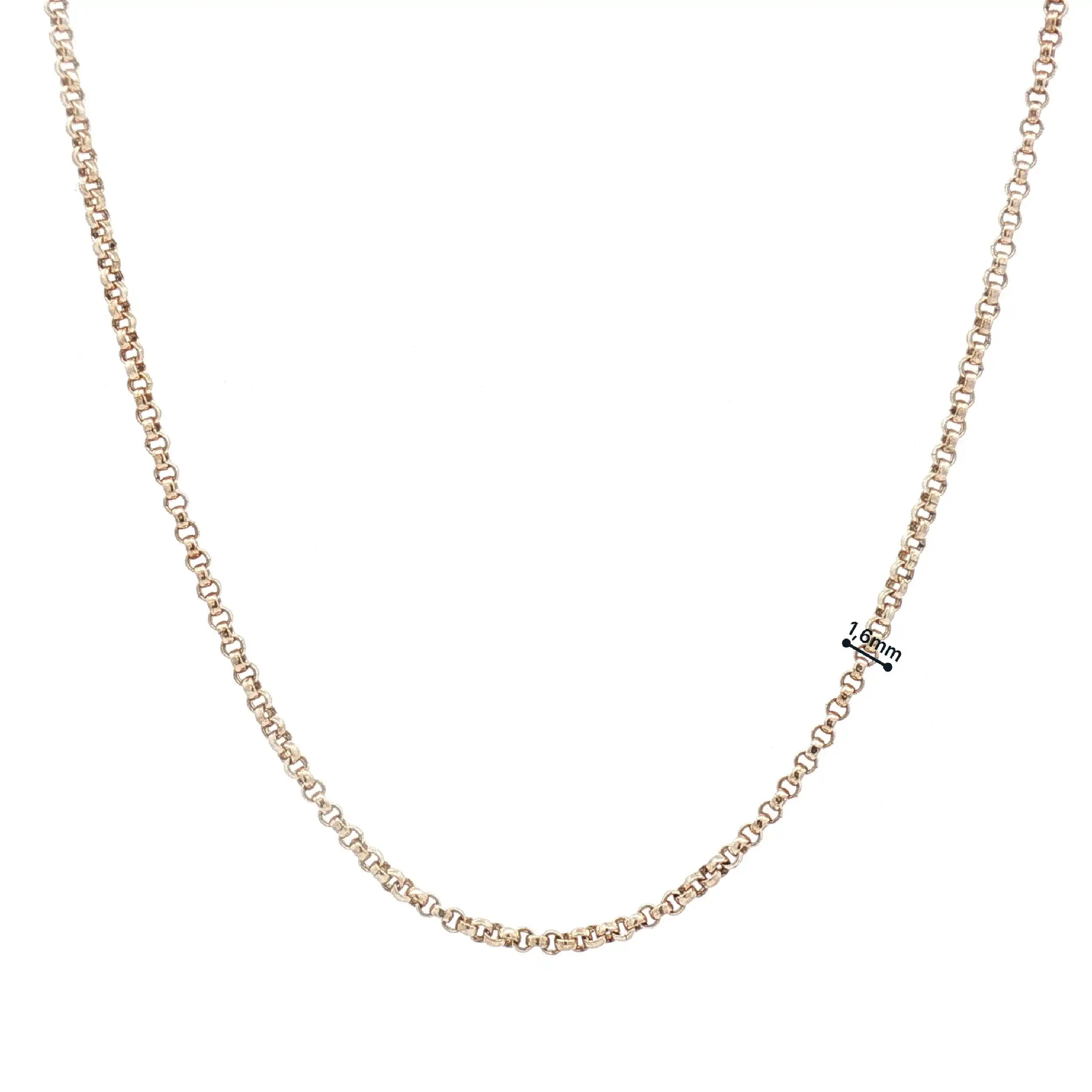 Ankerkette Gelbgold