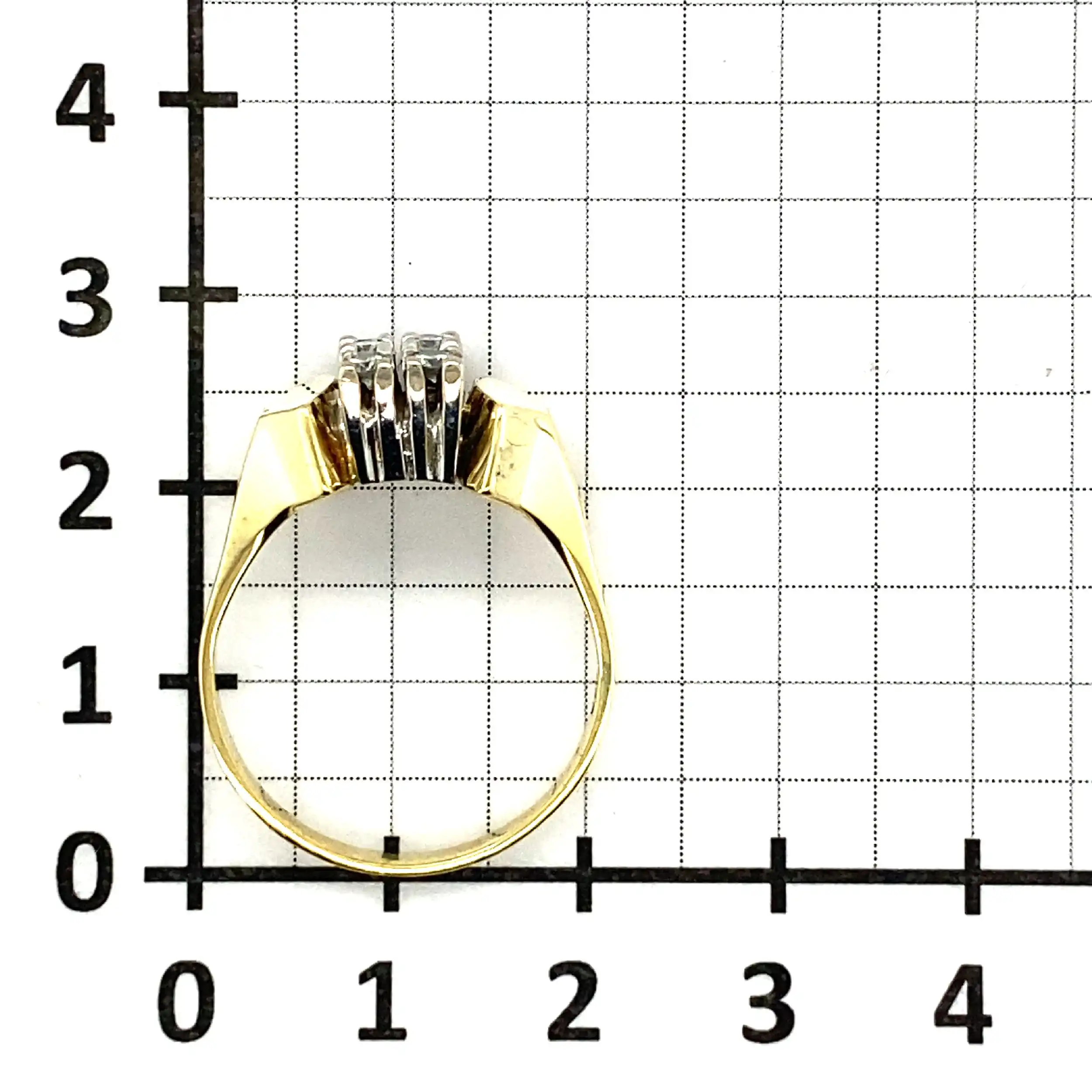 Ring Bicolor mit Brillanten Ring Bicolor mit Brillanten