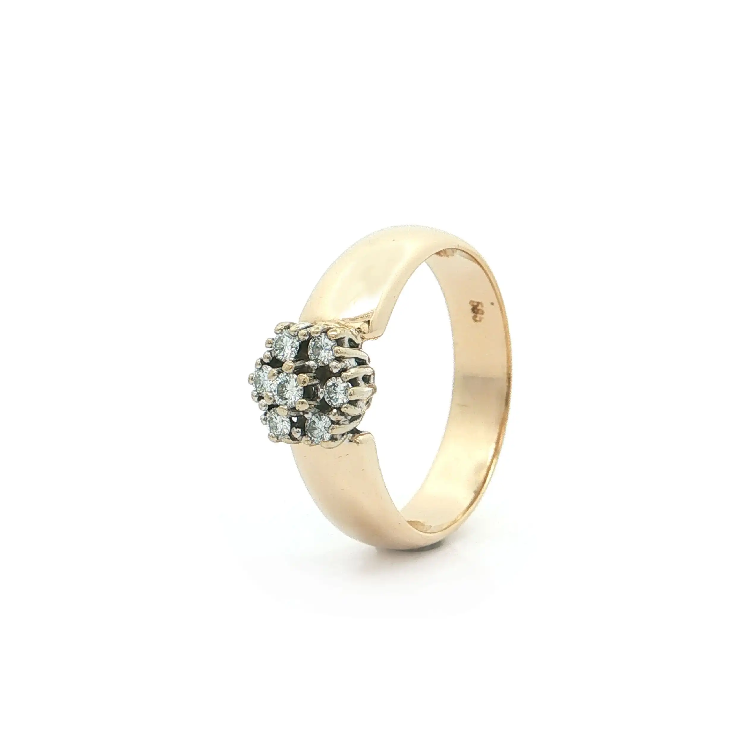 Ring Bicolor mit Brillanten Ring Bicolor mit Brillanten