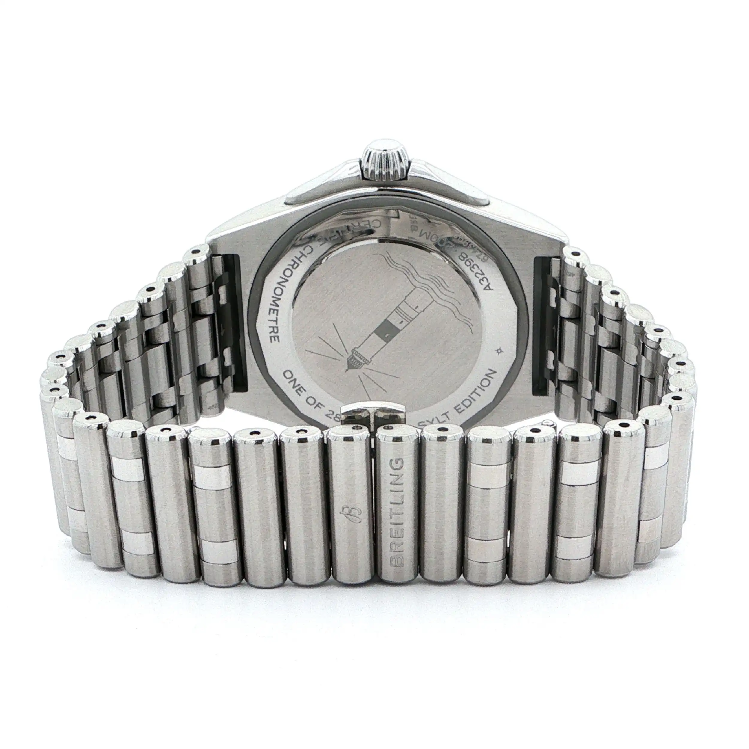 Herrenuhr Breitling Chronomat GMT 40 Sylt Edition Garantie bis 28.12.2027
