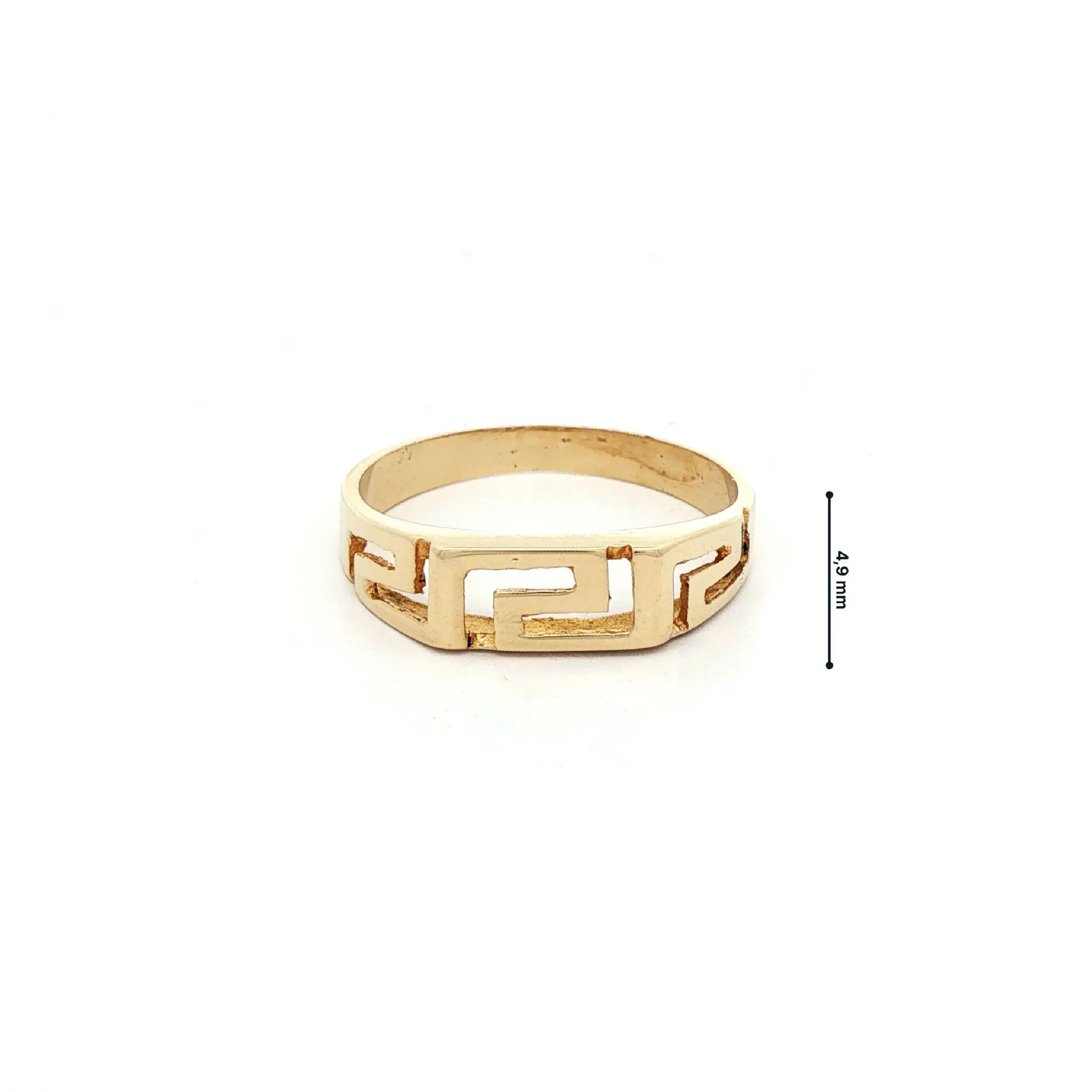Ring Gelbgold durchbrochenes Muster