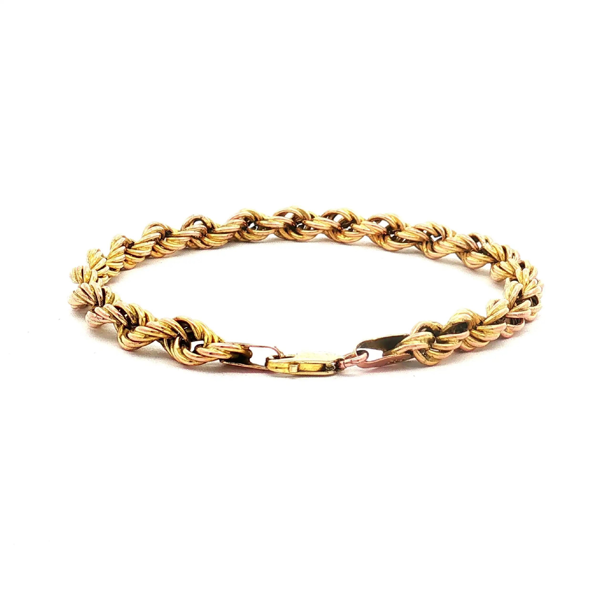Armband Gelbgold gedreht