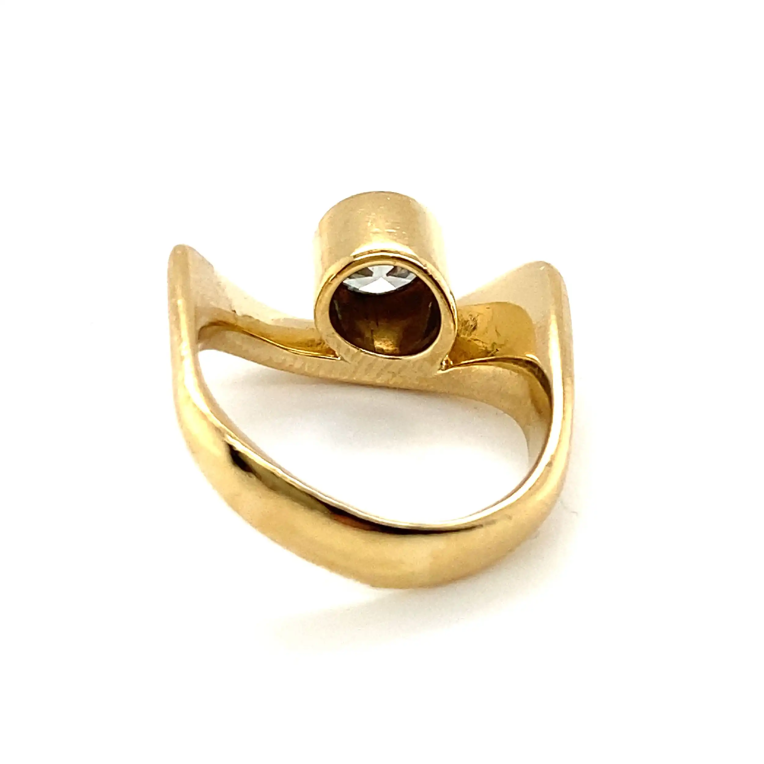 Ring Gelbgold mit Solitär Brillant ca. 1,09 ct Ring Gelbgold mit Solitär Brillant ca. 1,09 ct