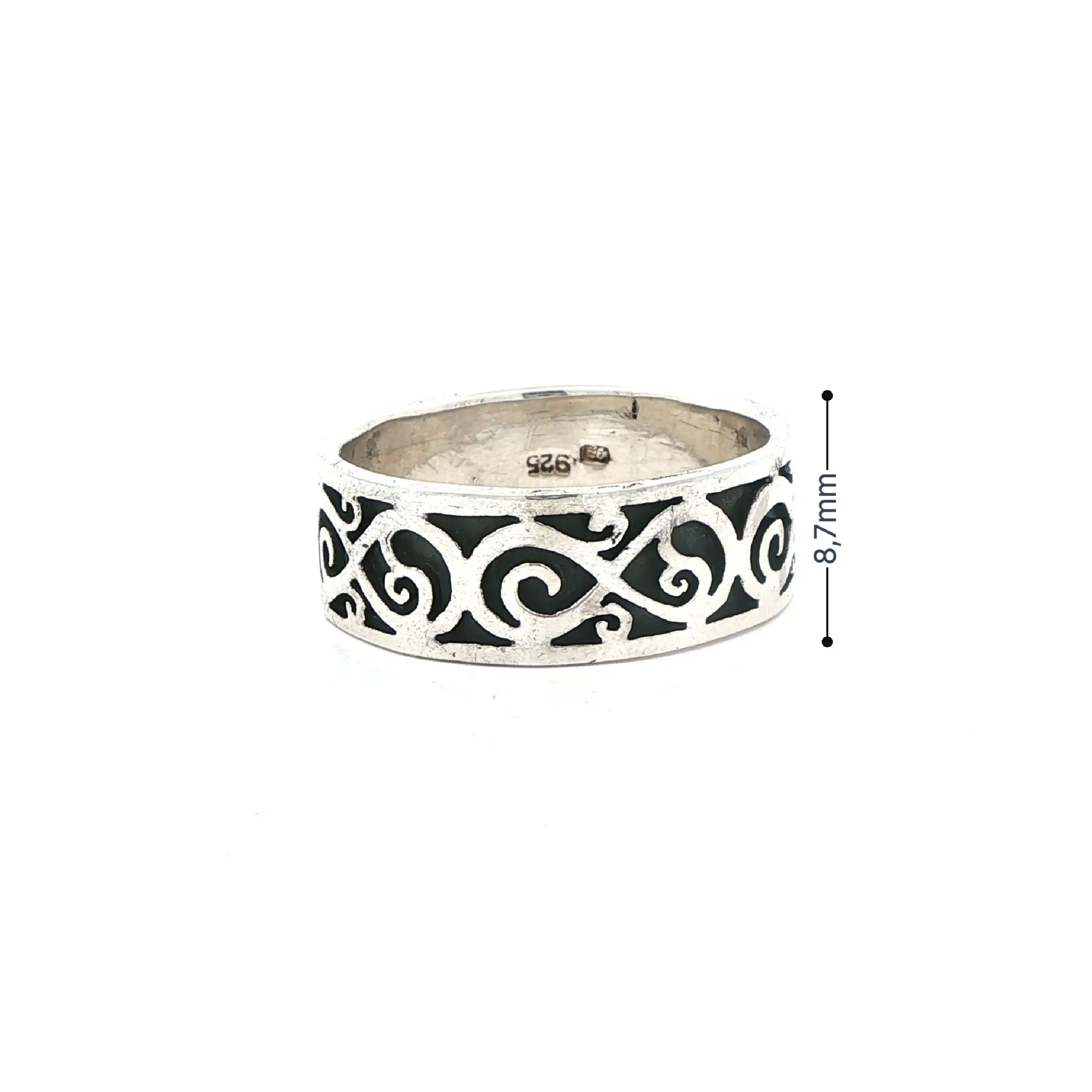Ring Silber mit Muster Ring Silber mit Muster