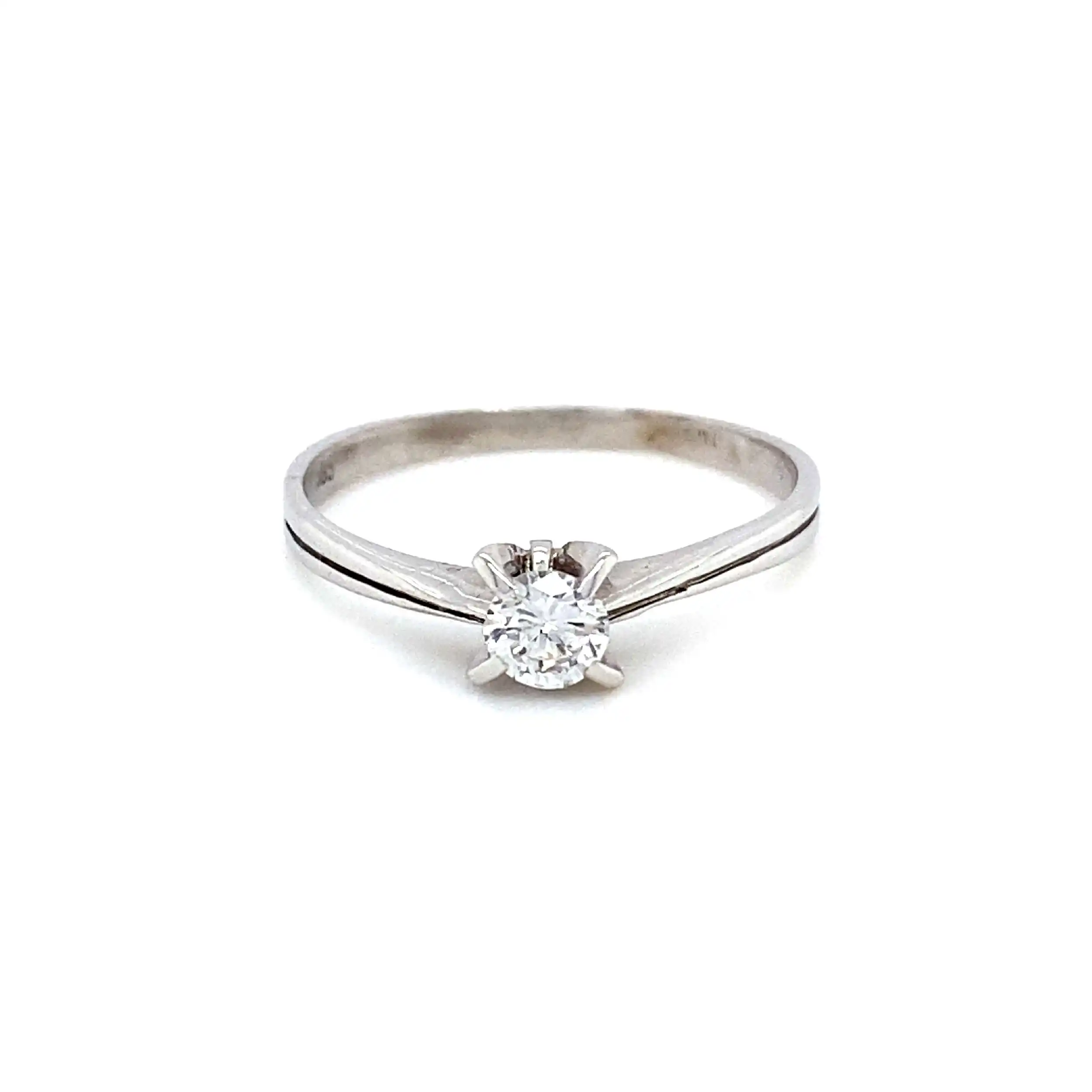 Ring Weißgold mit Brillant
