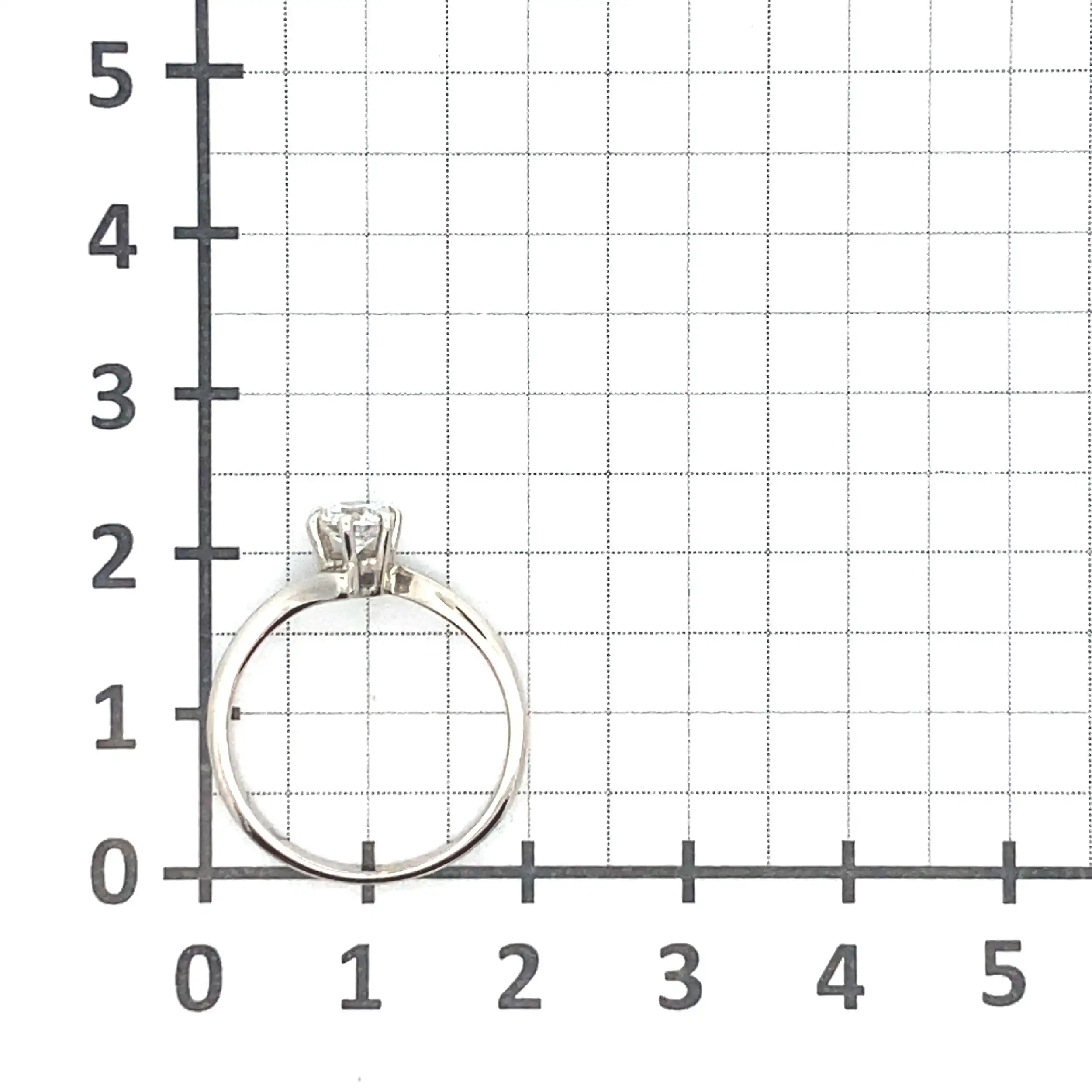 Solitärring Weißgold mit Brillant