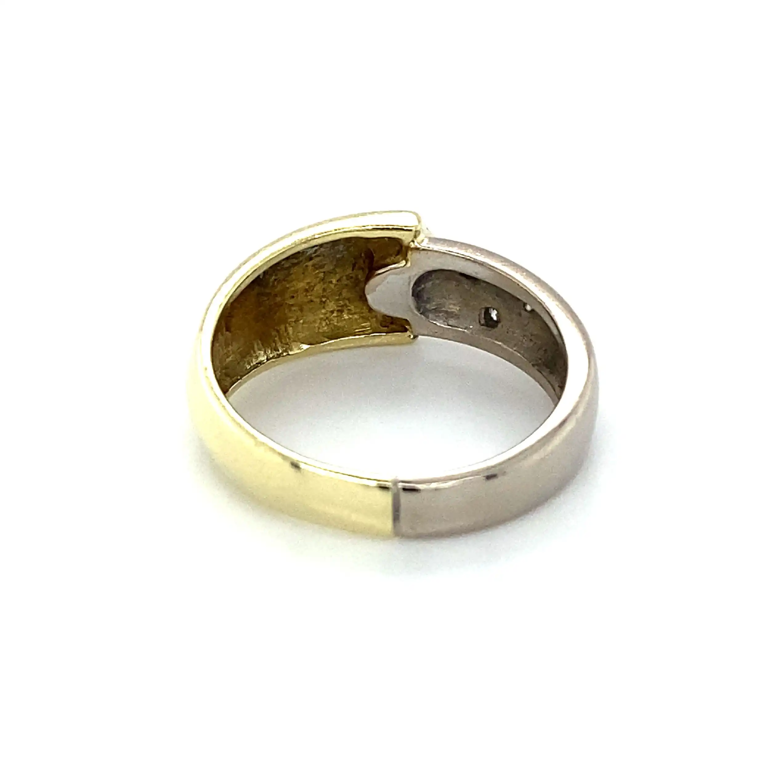 Ring Bicolor mit Brillanten Ring Bicolor mit Brillanten