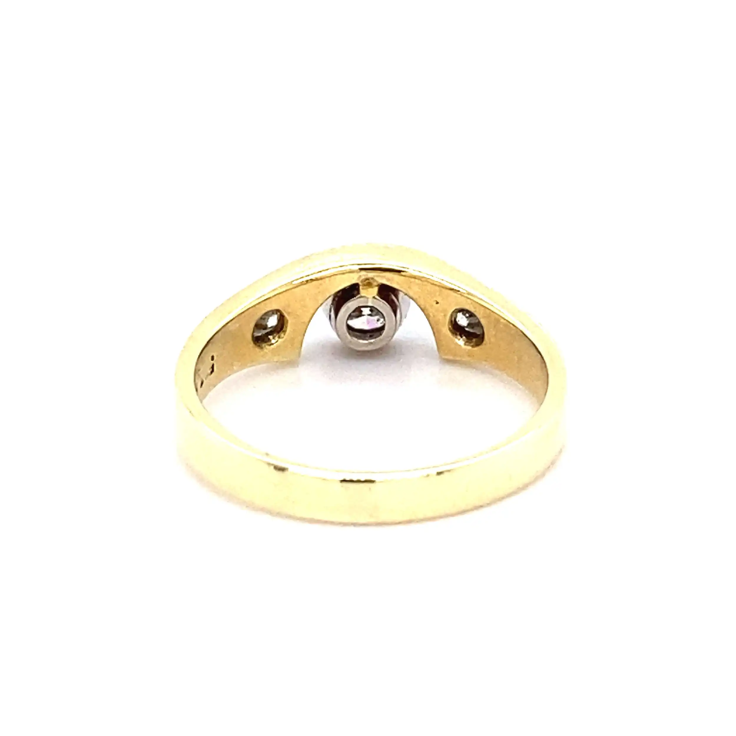 Ring Bicolor mit Brillanten Ring Bicolor mit Brillanten
