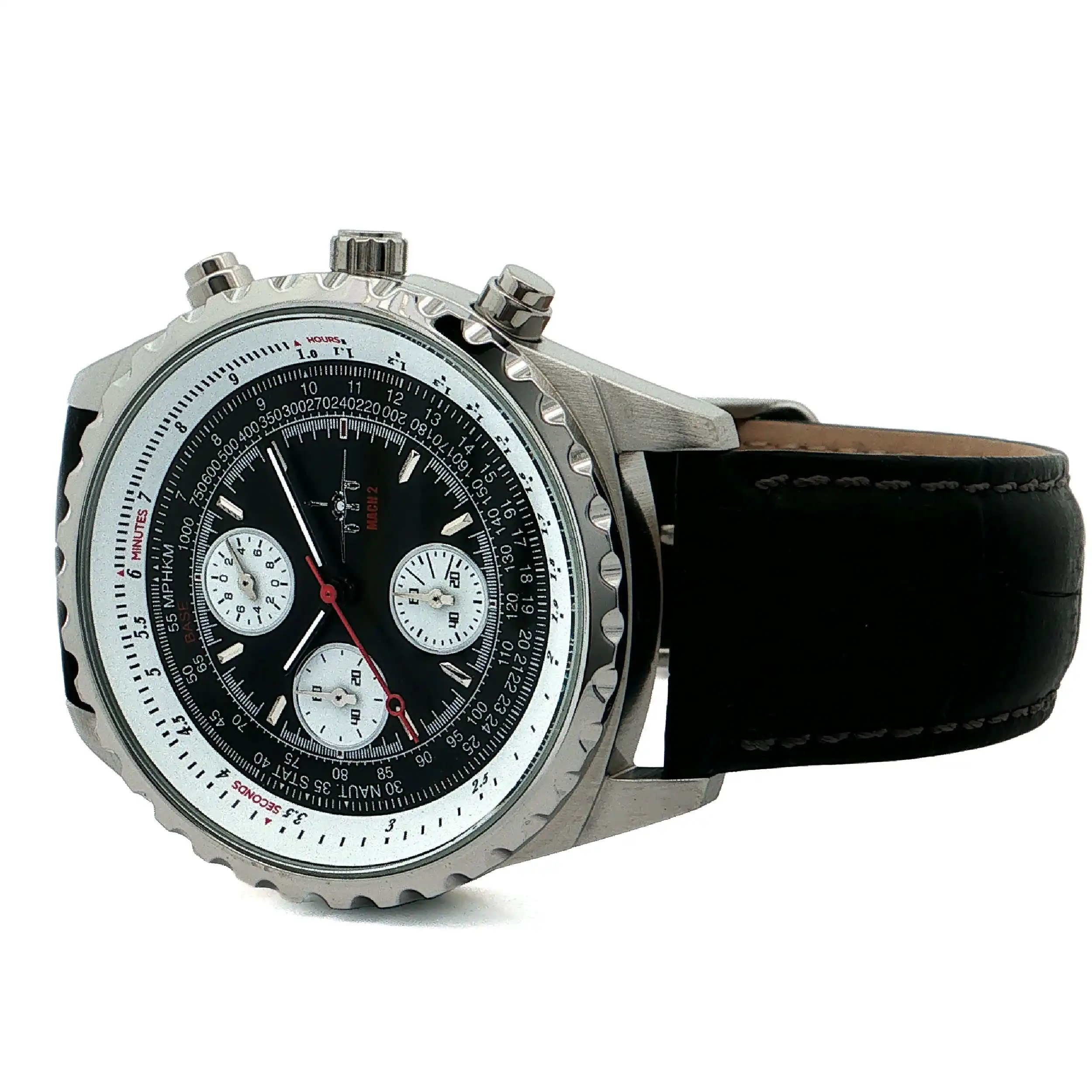 Herrenuhr Bradford Exchange Mach 2 Quarz neuwertig