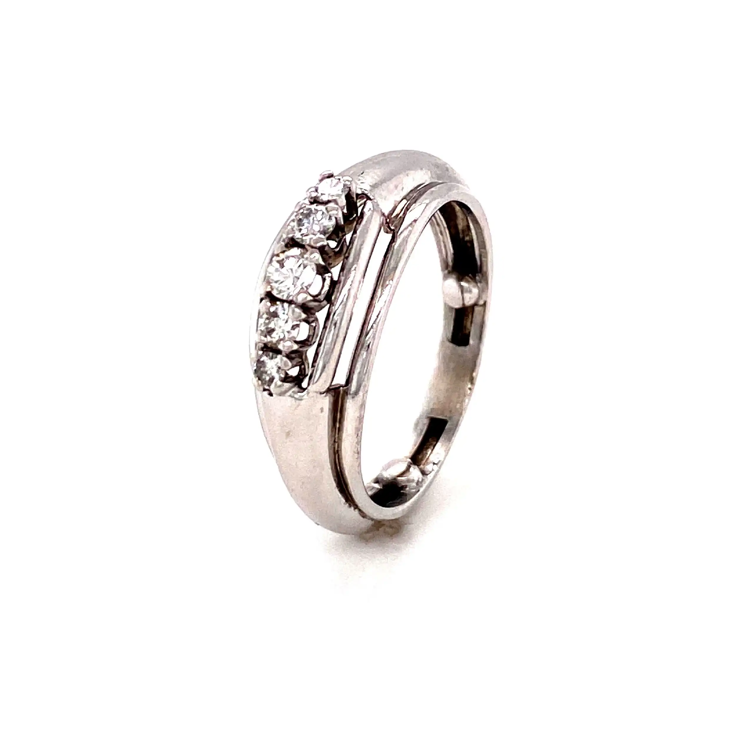 Ring Weißgold mit Brillanten