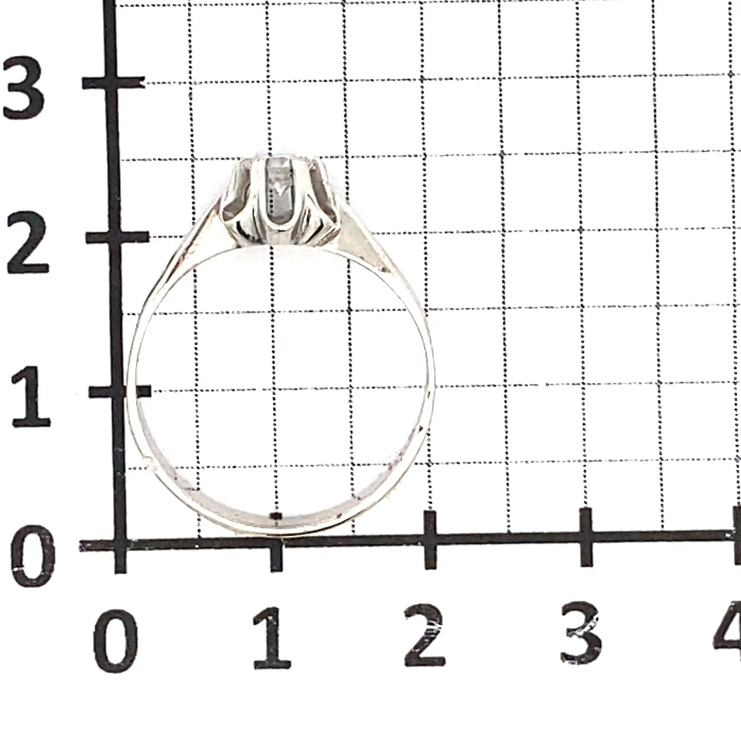 Ring Weißgold mit Brillant