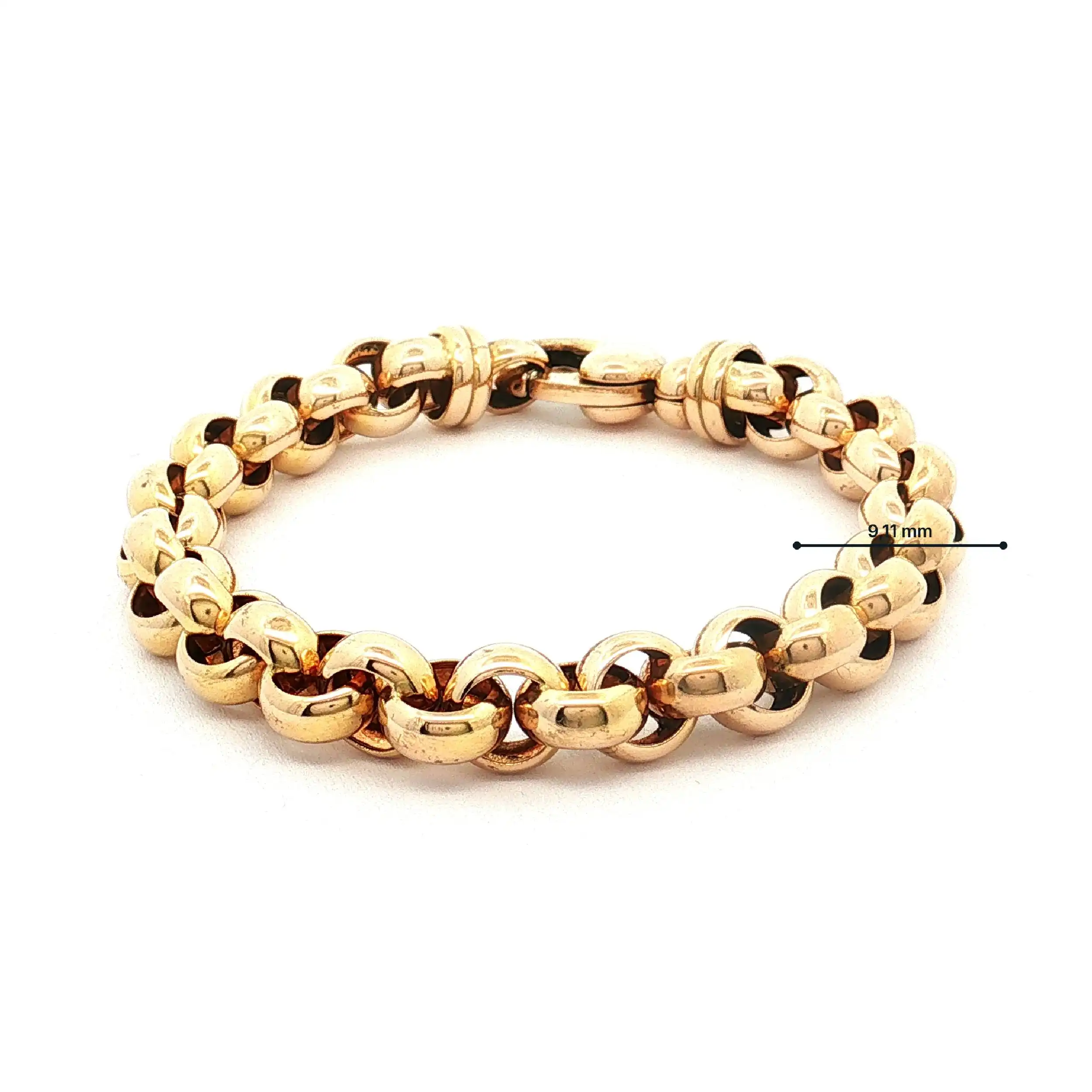 Erbsarmband Gelbgold