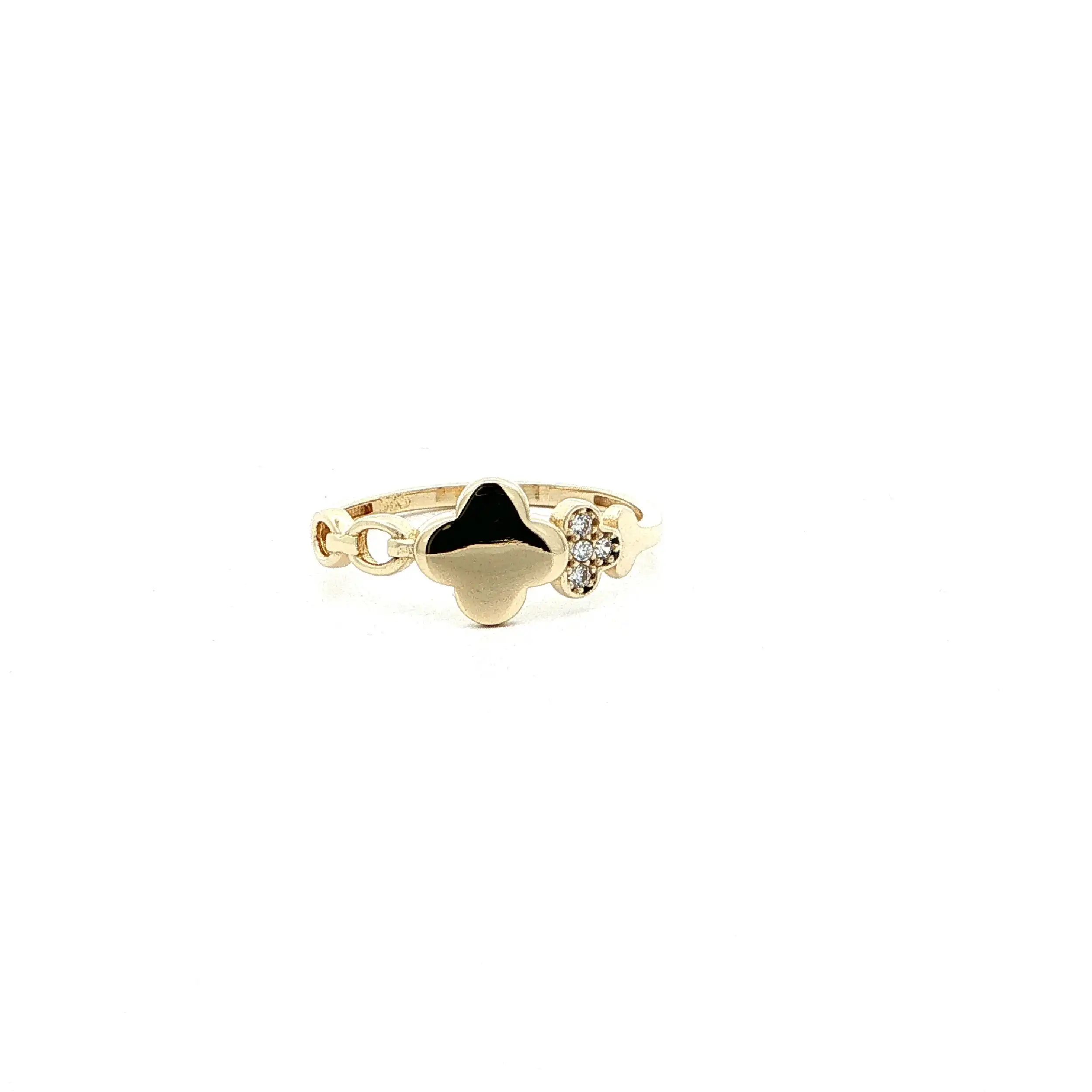 Ring Gelbgold mit Zirkonia