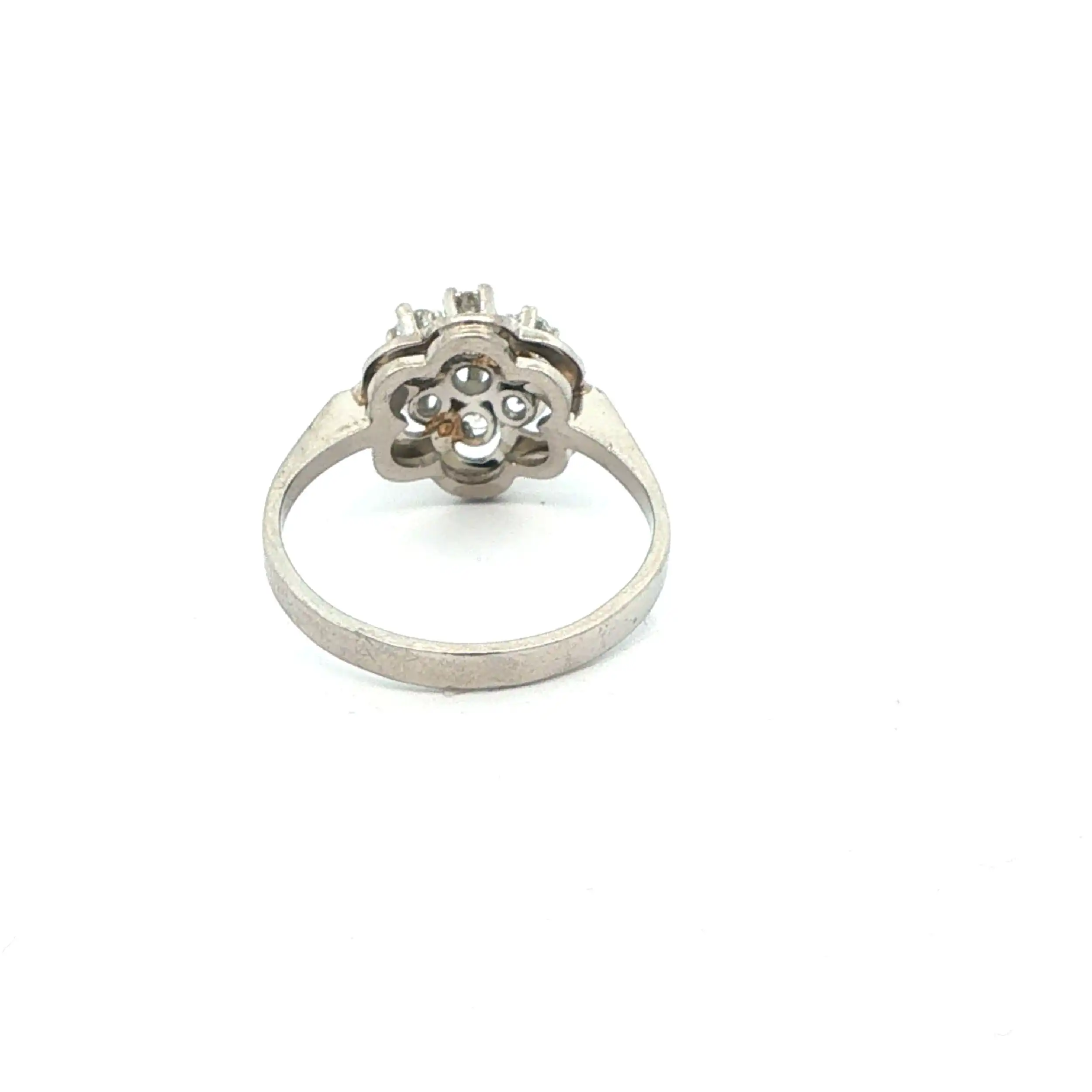 Ring Weißgold mit Brillanten Ring Weißgold mit Brillanten
